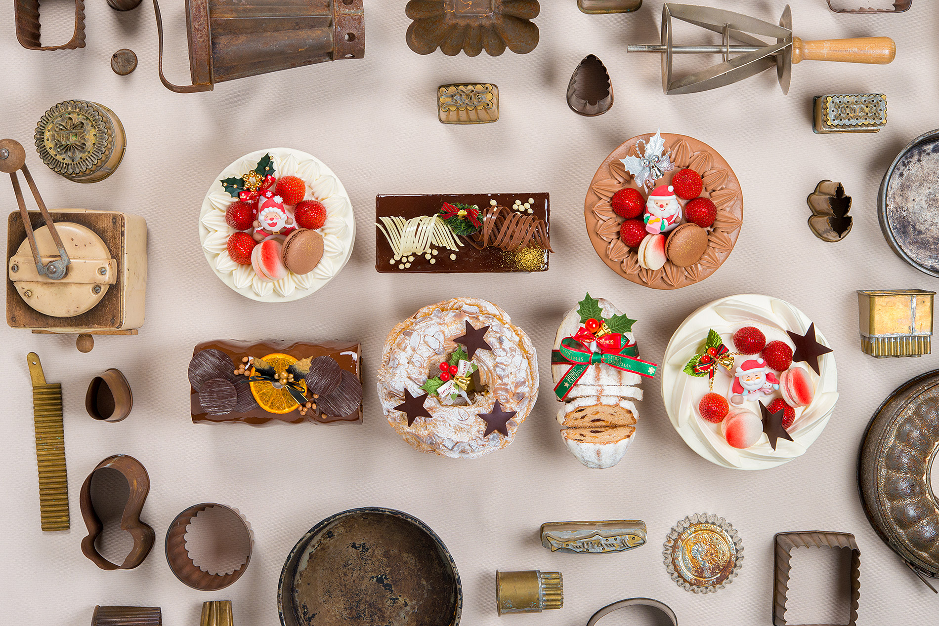 洋菓子マウンテンのクリスマスケーキのご紹介