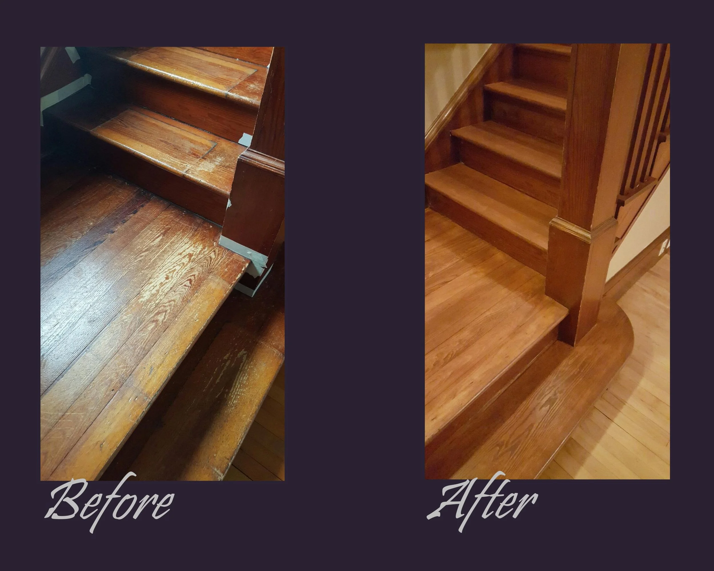 Waupun Stair Refinish
