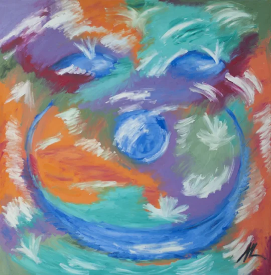 Happy Face Abstract