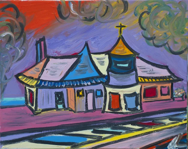 Station Size:24" x 18" Medium: Oil Colors $ 400