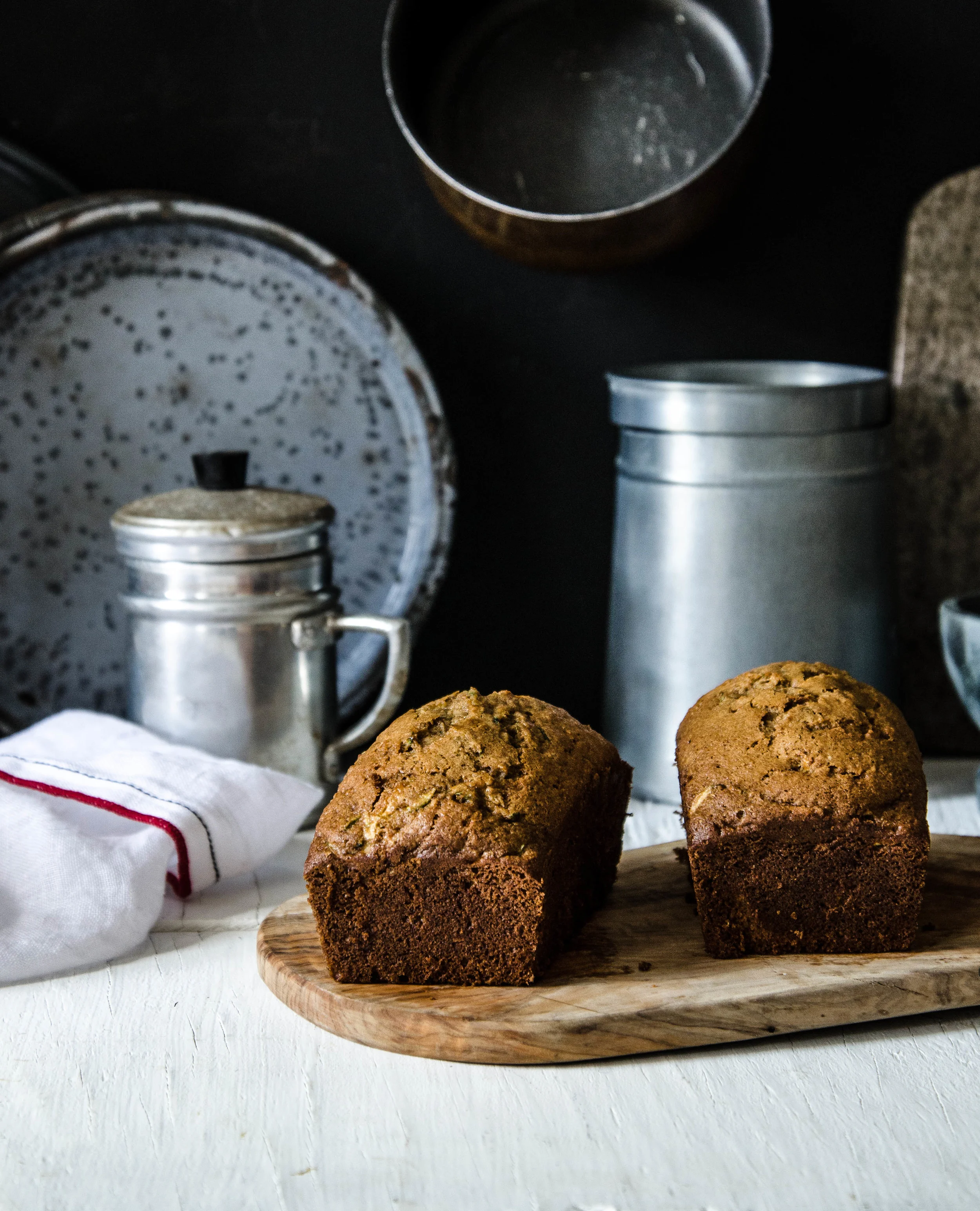 ROSE & IVY Journal Spiced Zucchini Olive Oil Bread