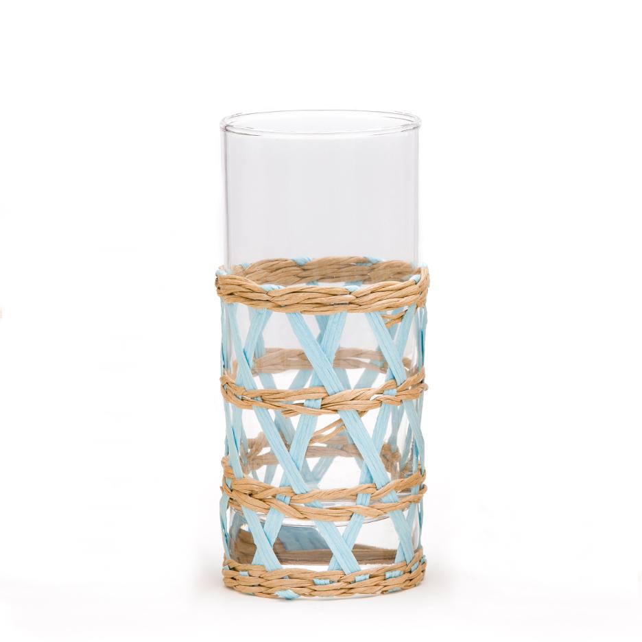 https://amandalindroth.com/collections/glassware/products/light-blue-seagrass-wrapped-cup-juice