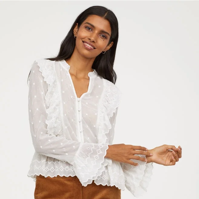 The Find | An Eyelet Blouse