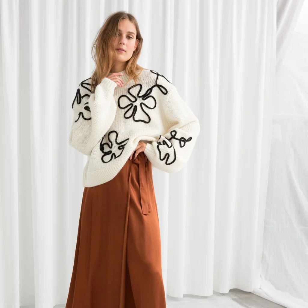 The Find | A Satin Wrap Skirt 