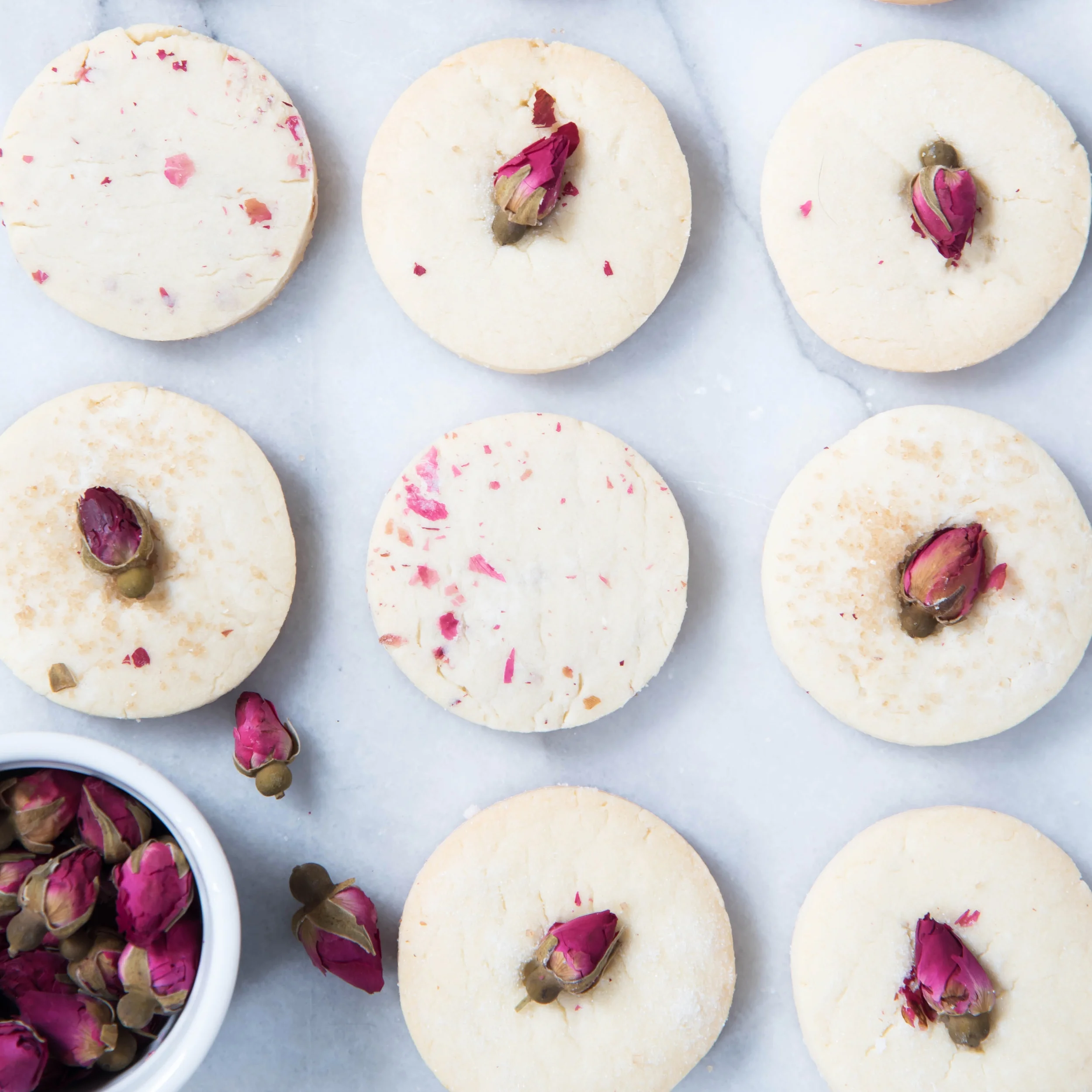 Rose Sugar Cookies | A Giftable Treat