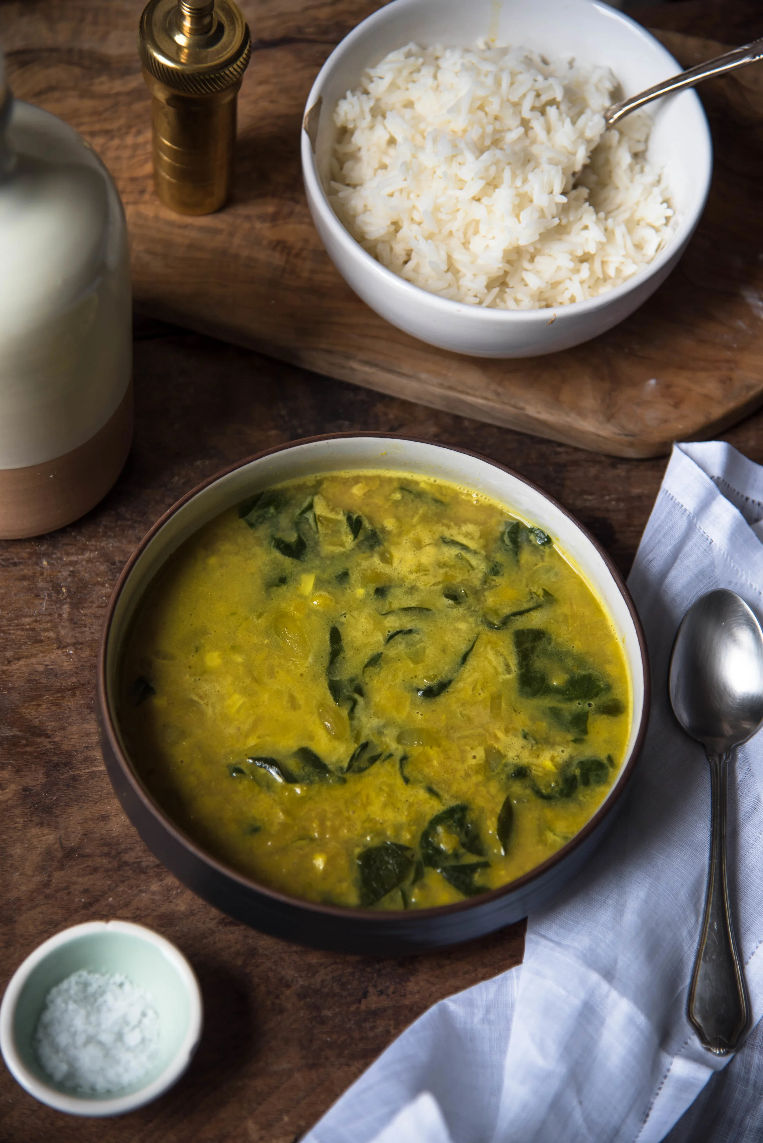 Spiced Coconut Lentil Soup