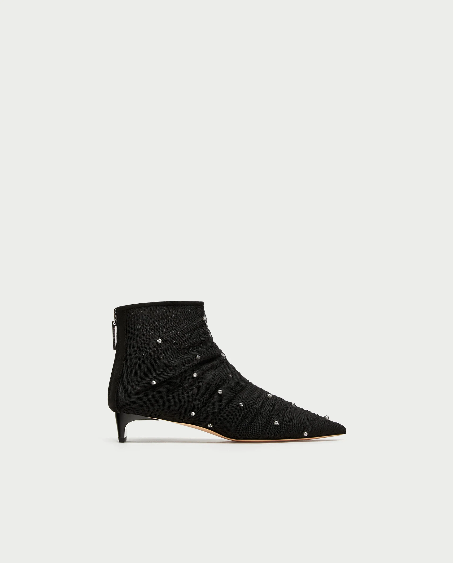 The Find | Pearl Dotted Ankle Boots