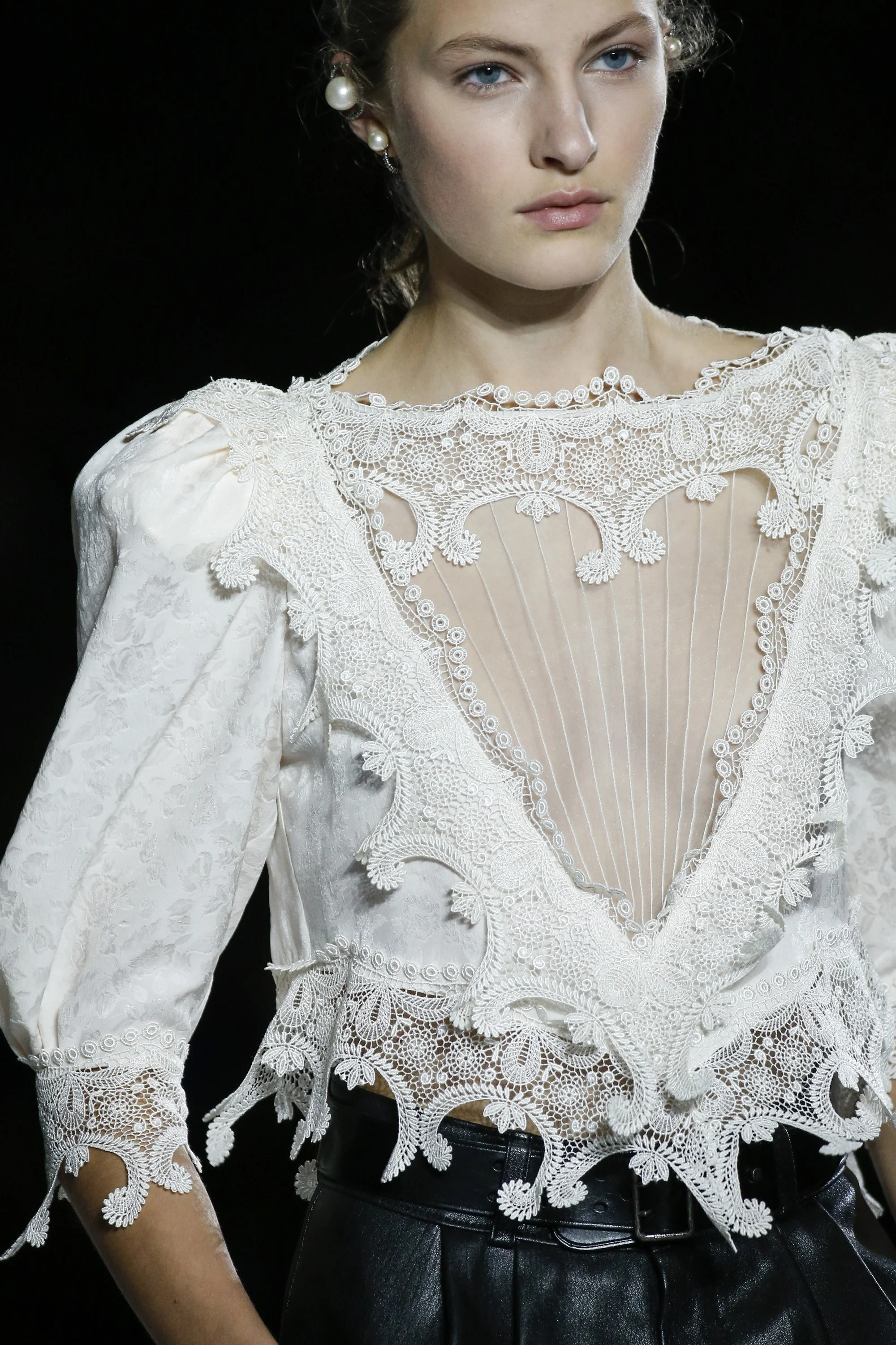 The Details | Saint Laurent's Lace, Spring 2018 