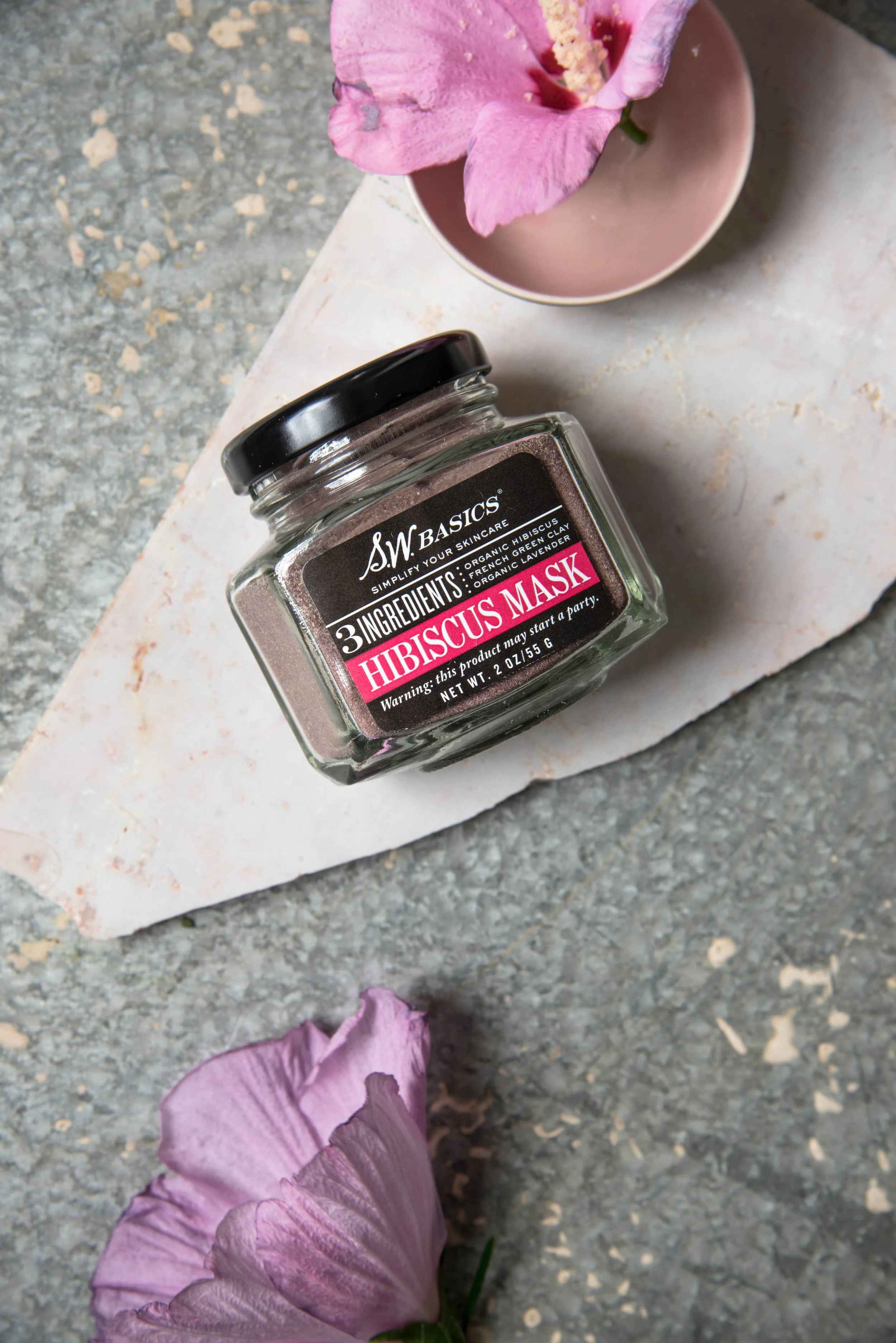Mask Mondays | S.W. Basics Hibiscus Mask 