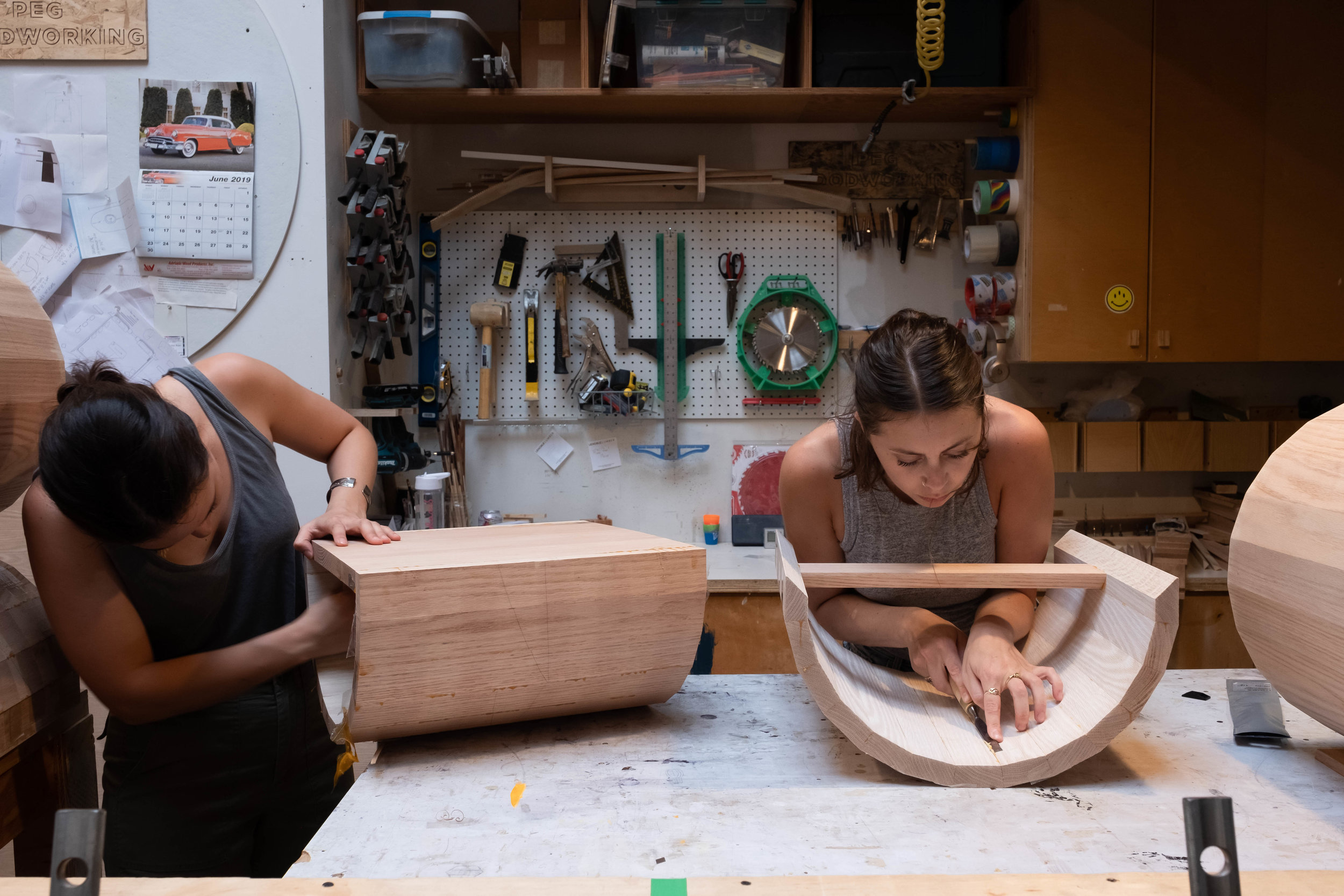 Where Women Work  Kate Casey of Peg Woodworking — Rose & Ivy