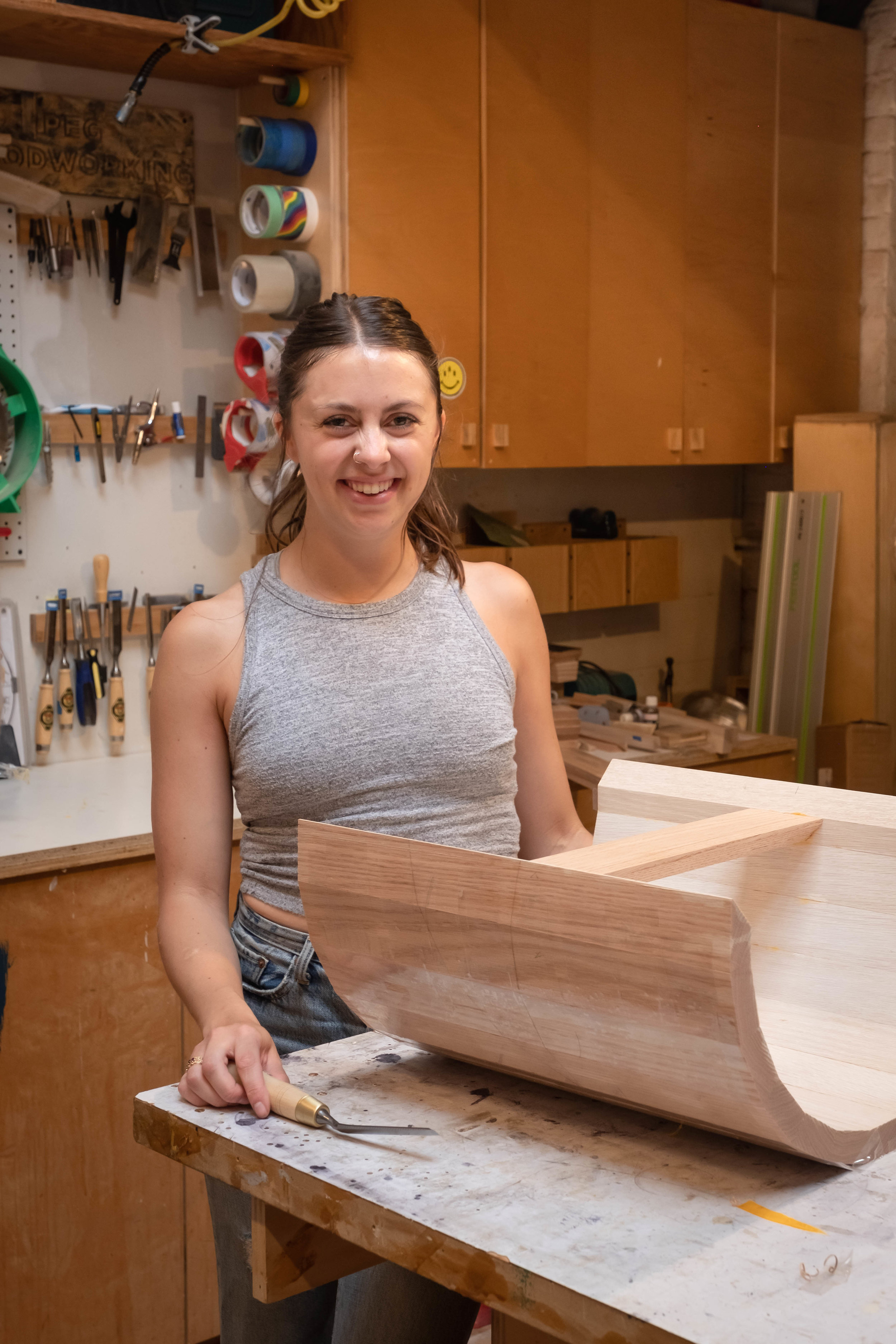 Where Women Work  Kate Casey of Peg Woodworking — Rose & Ivy