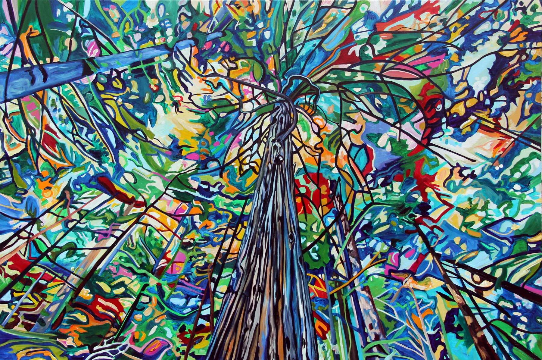 Cedar Gesture (2020) 60x40 acrylic on canvas Taralee Guild (low res).JPG