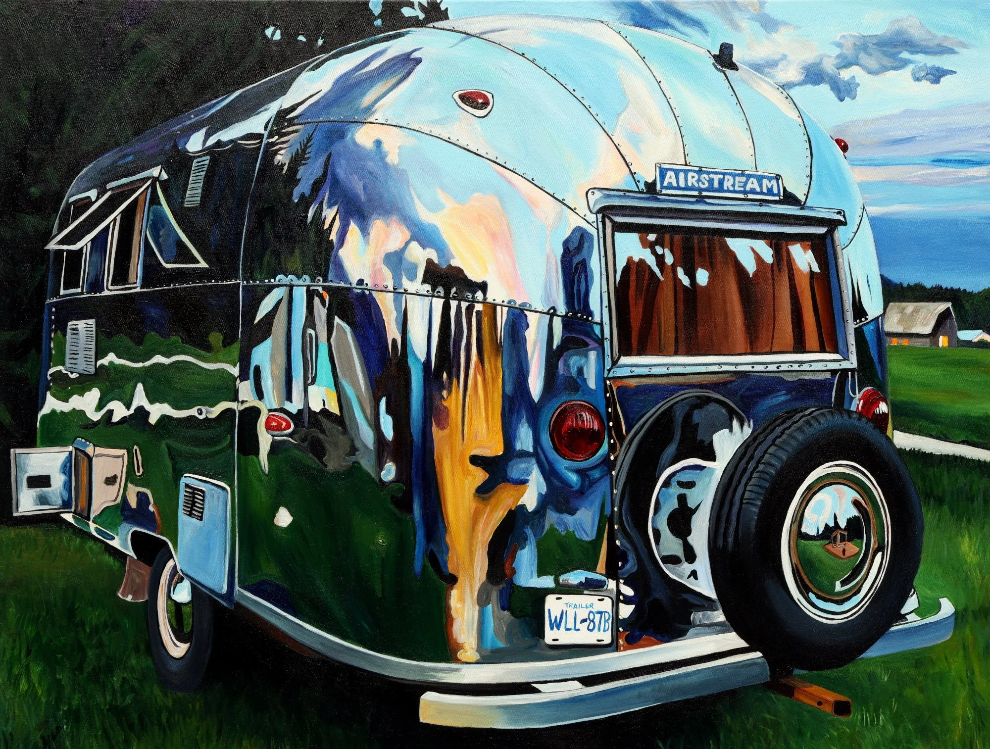 Golden Globetrotter (2025) 40x30 acrylic on canvas Taralee Guild (low res).JPG