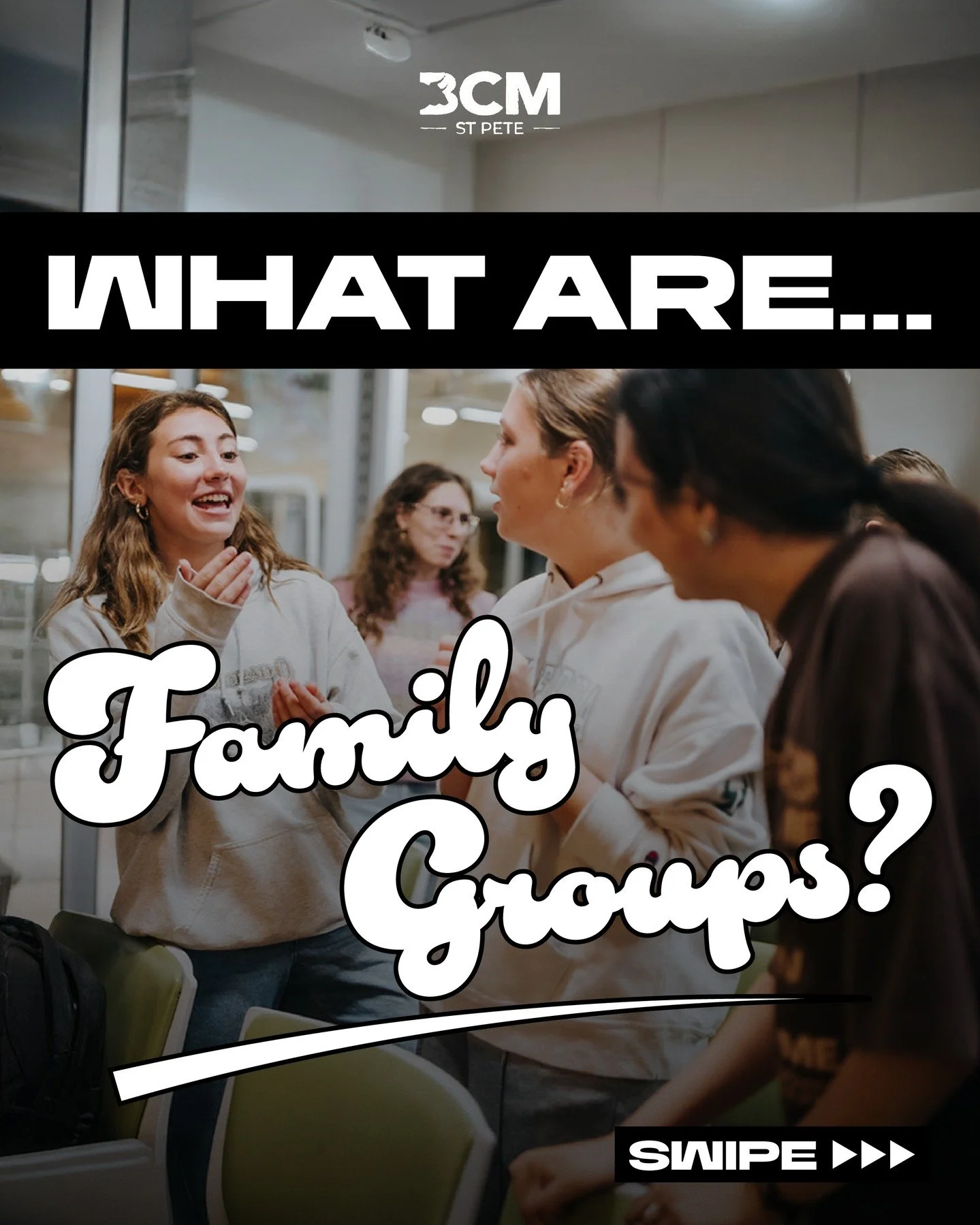 Family groups are an essential part of BCM, swipe to learn more about them! 
We can't wait to see you guys in a few weeks 🔥🥳