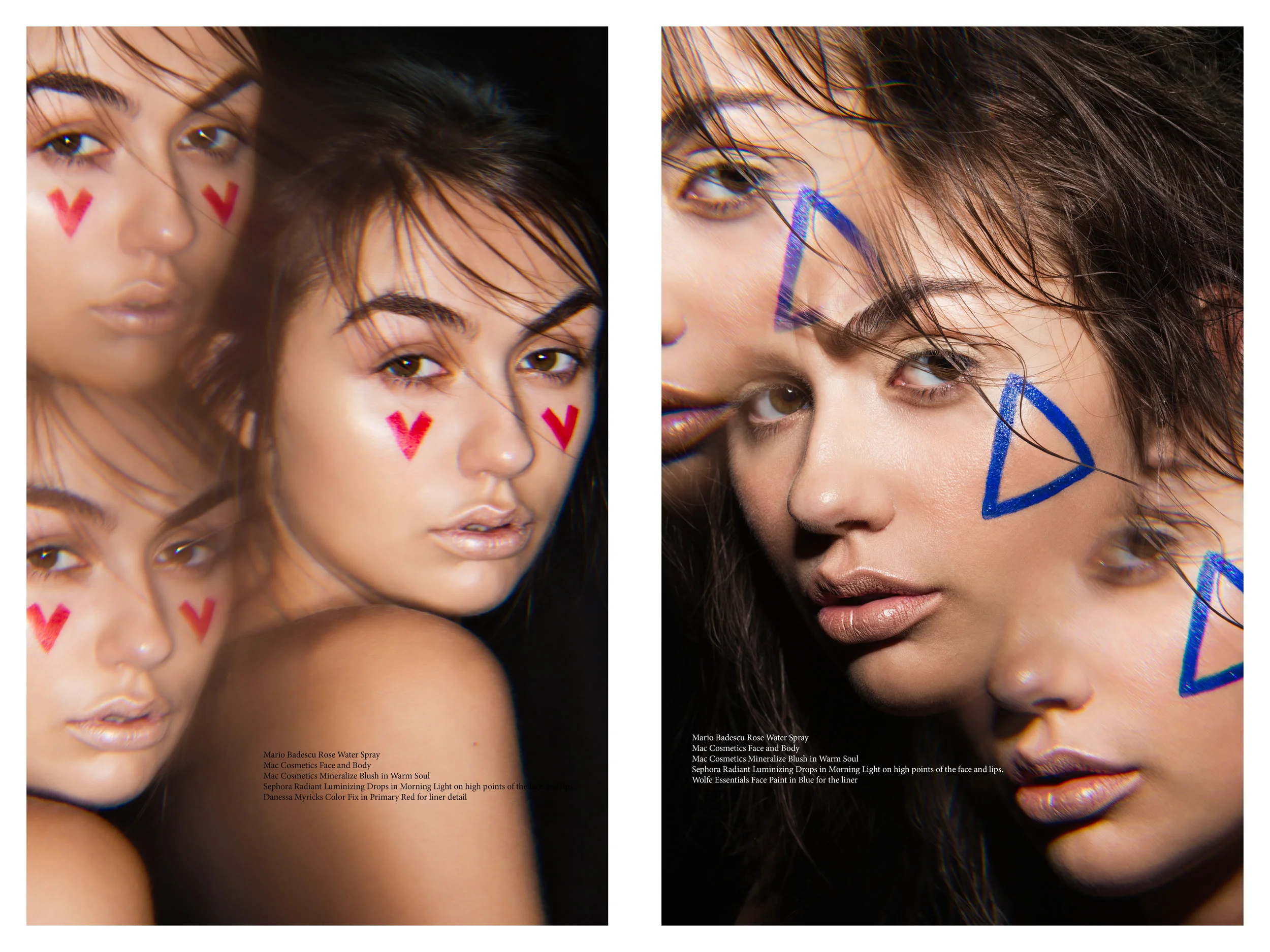 Beauty editorial for XIOX magazine