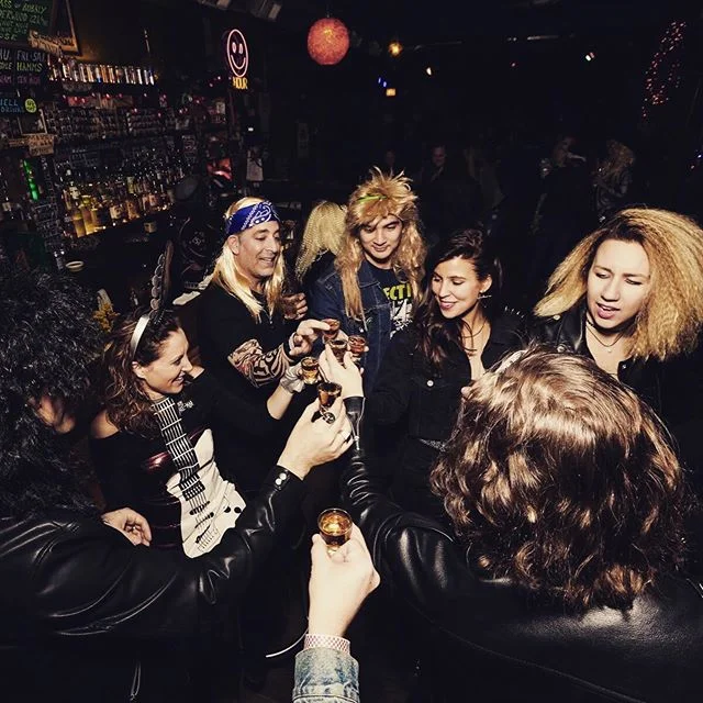 To the end of an era filled with more sequins, fake hair, and Malort than should be allowed. Forever grateful to be a part of this weird little family.