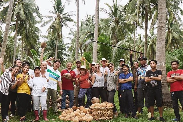 The dream team (not pictured: angry beach mob carrying sticks and holding us hostage)