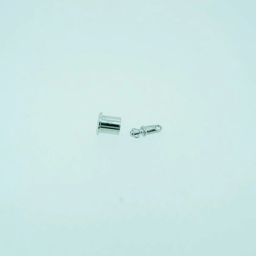 Parts to make invisible clasp (inside pearl)