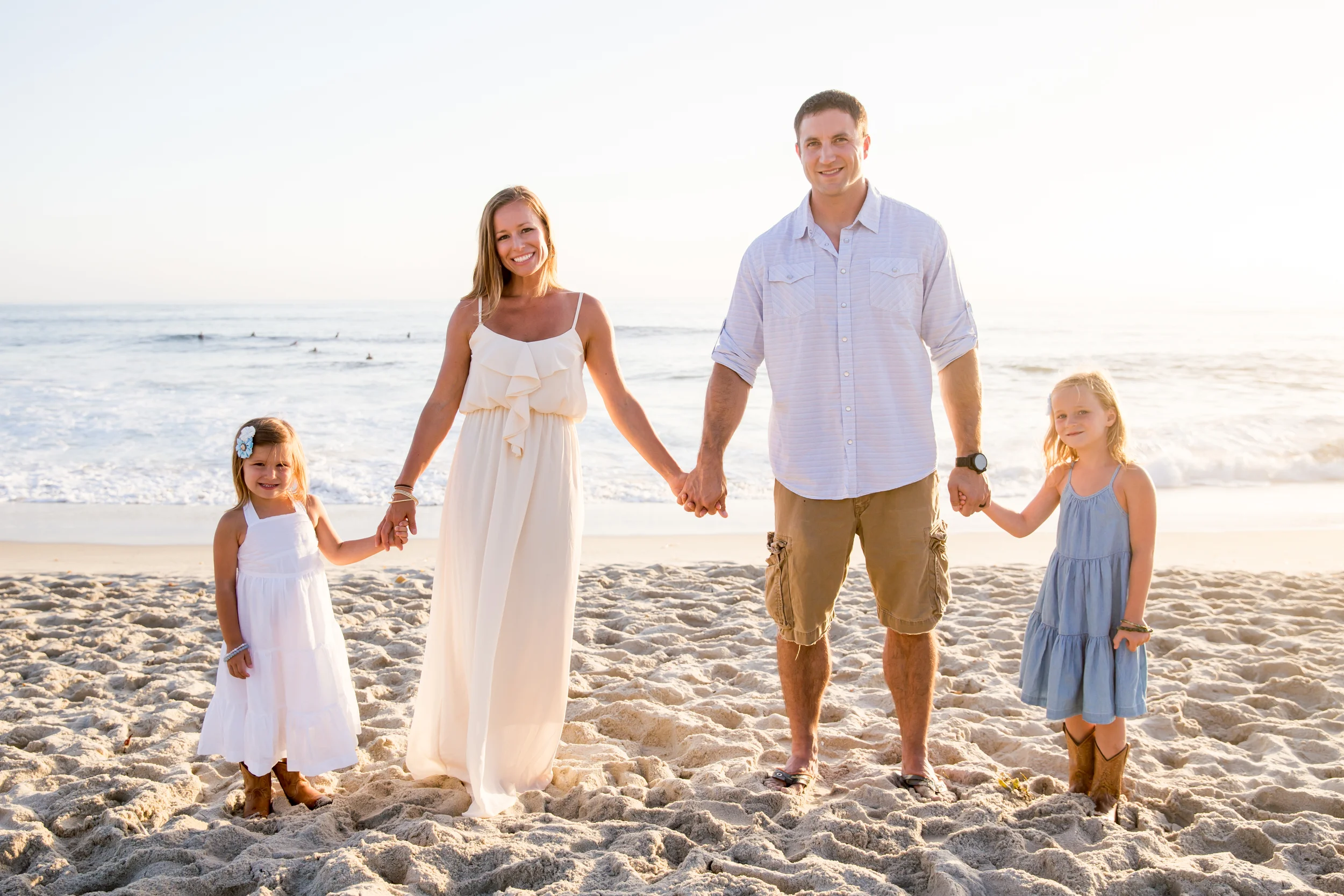 La Jolla Family Portraits: Jennifer, Nolan, & Daughters