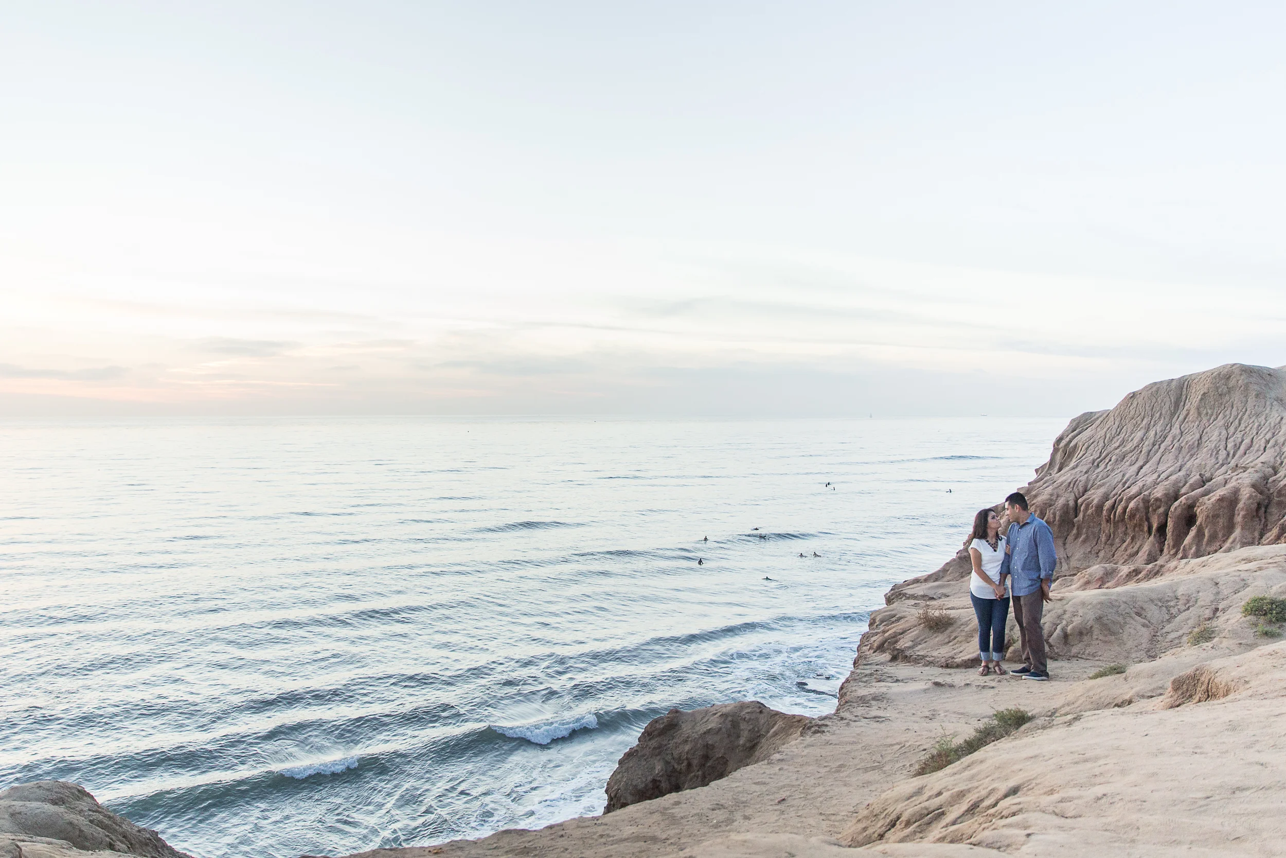 Sunset Cliffs Engagement Session: Berenice and David, Part II