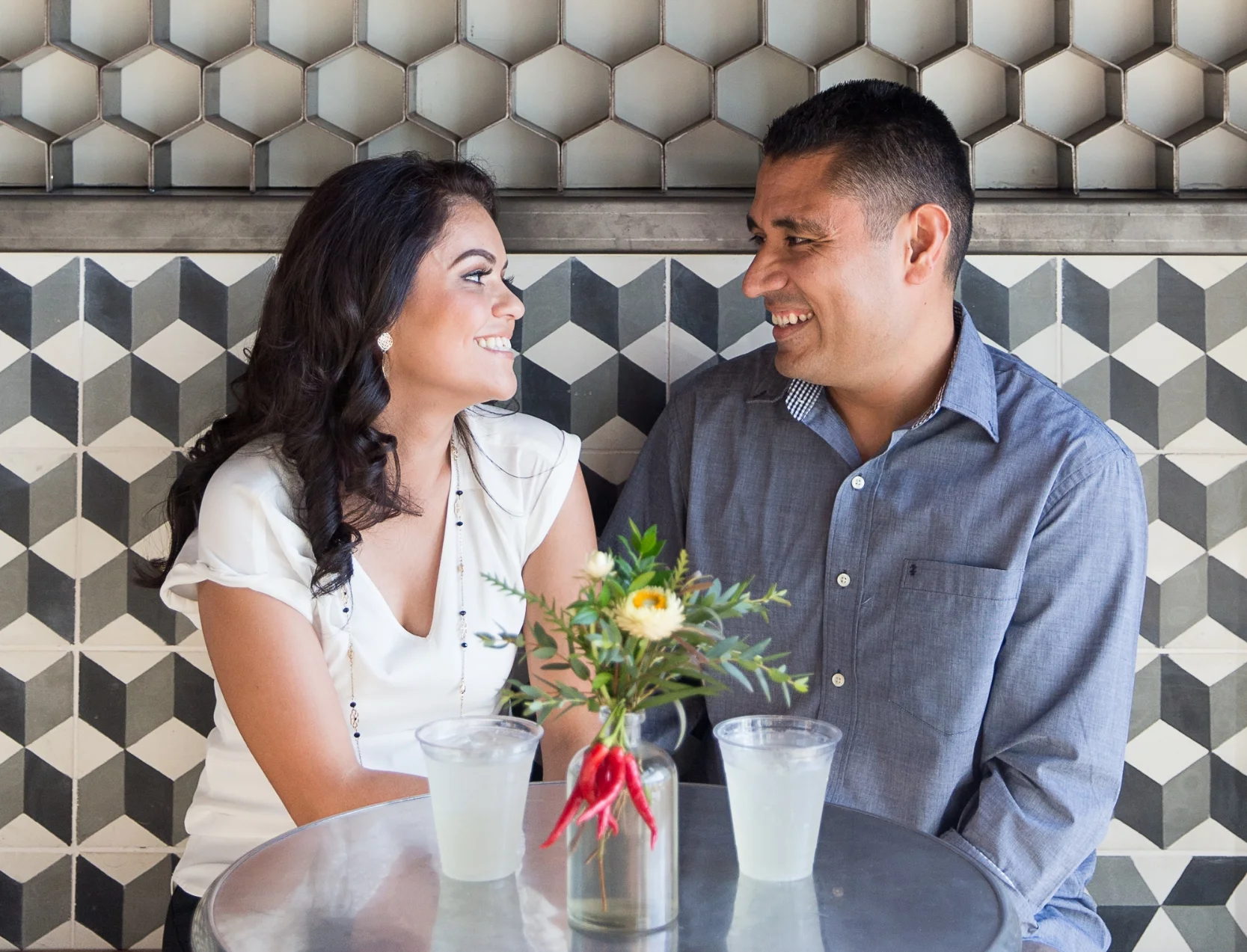 Downtown San Diego Engagement Session: Berenice and David, Part I