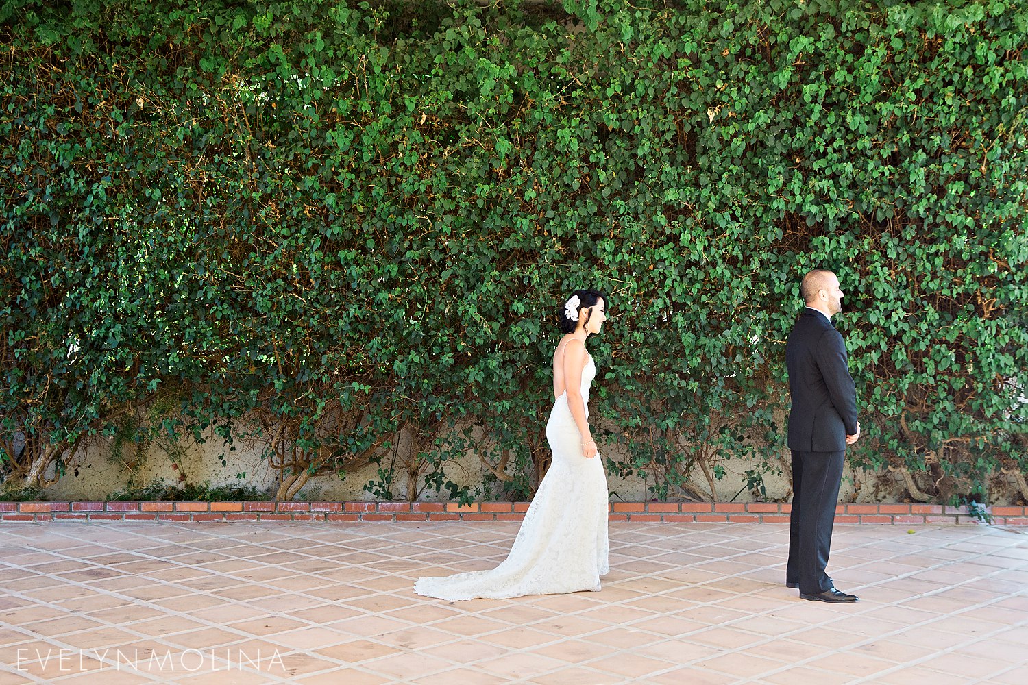 Having a first look - Palm Springs Wedding-1.jpg