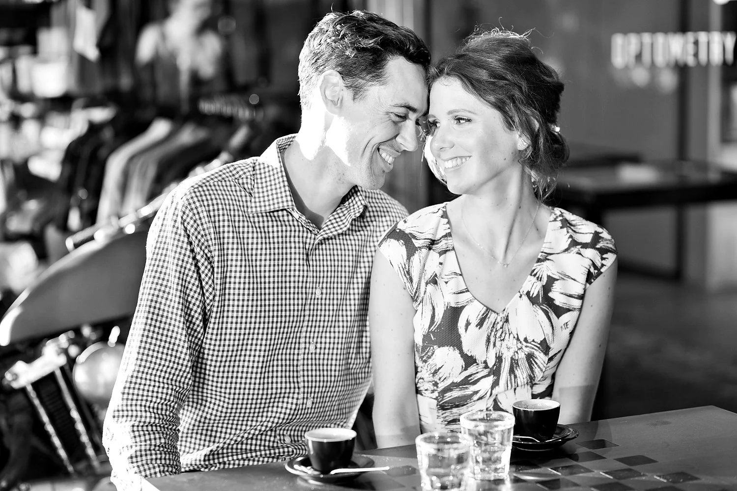 Little Italy San Diego Engagement: Sarah and Martin