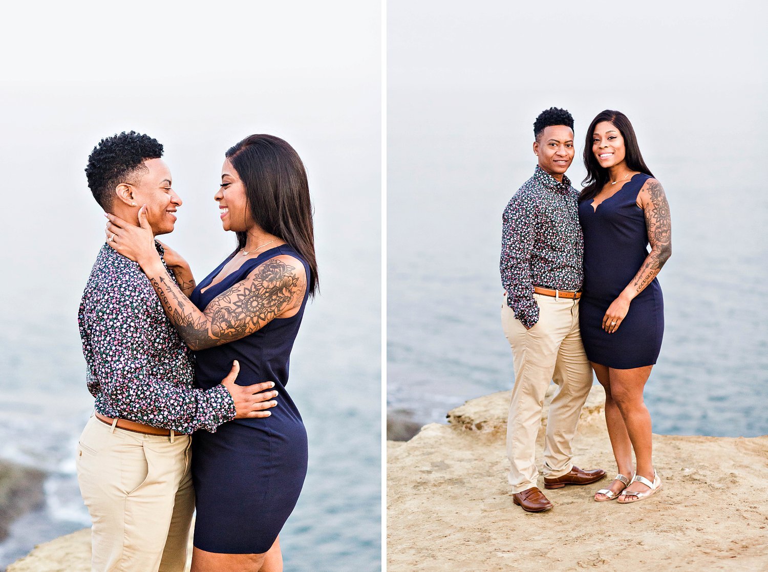 Sunset Cliffs Engagement Session - Same Sex Wedding San Diego_0005.jpg