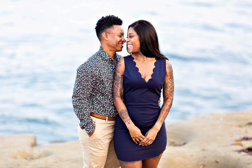 Sunset Cliffs Engagement Session - Same Sex Wedding San Diego_0015.jpg