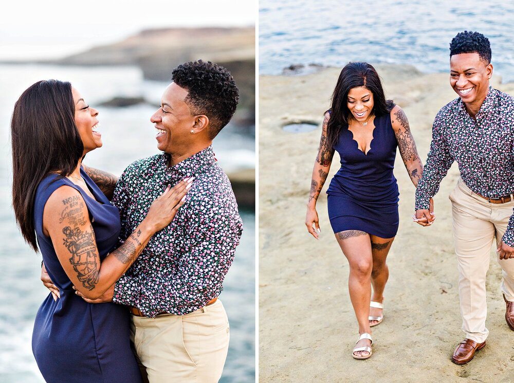 Sunset Cliffs Engagement Session - Same Sex Wedding San Diego_0025.jpg