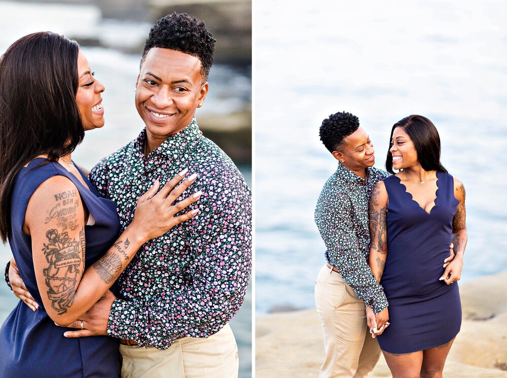 Sunset Cliffs Engagement Session - Same Sex Wedding San Diego_0026.jpg