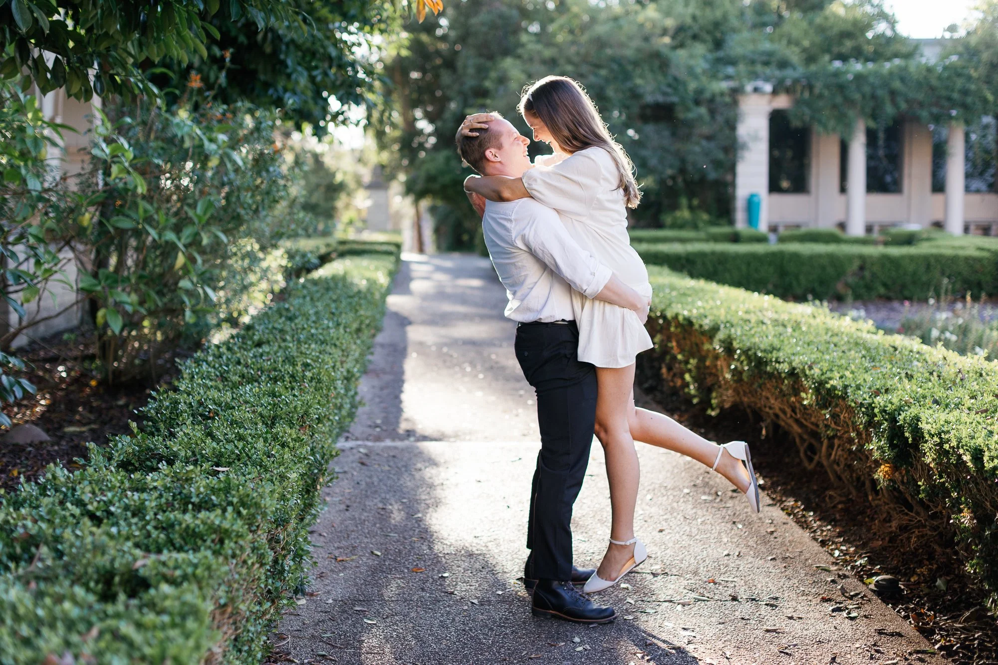 San Diego Mini Session: Engagement Photos at Balboa Park, Summer and Avery