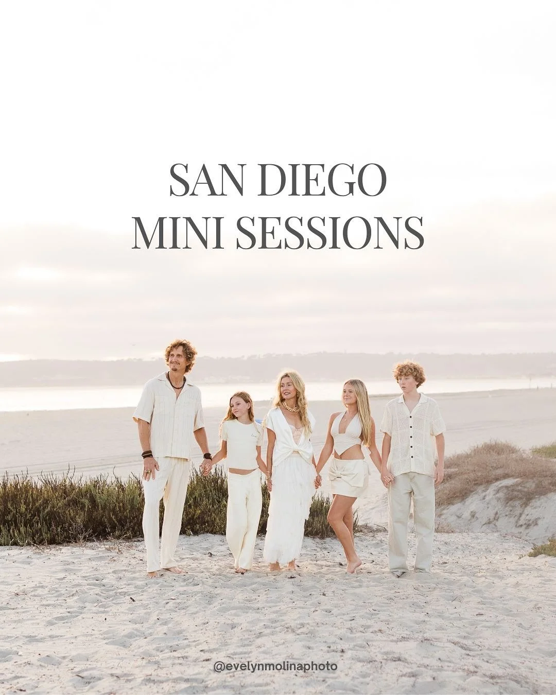 Still booking San Diego Mini Sessions year round!

🔹Mini Sessions are 25 minutes long and held at Balboa Park, Coronado, a eucalyptus grove or beach in La Jolla.

🔹Book an available date at your convenience.

🔹Three business day turn around for ph