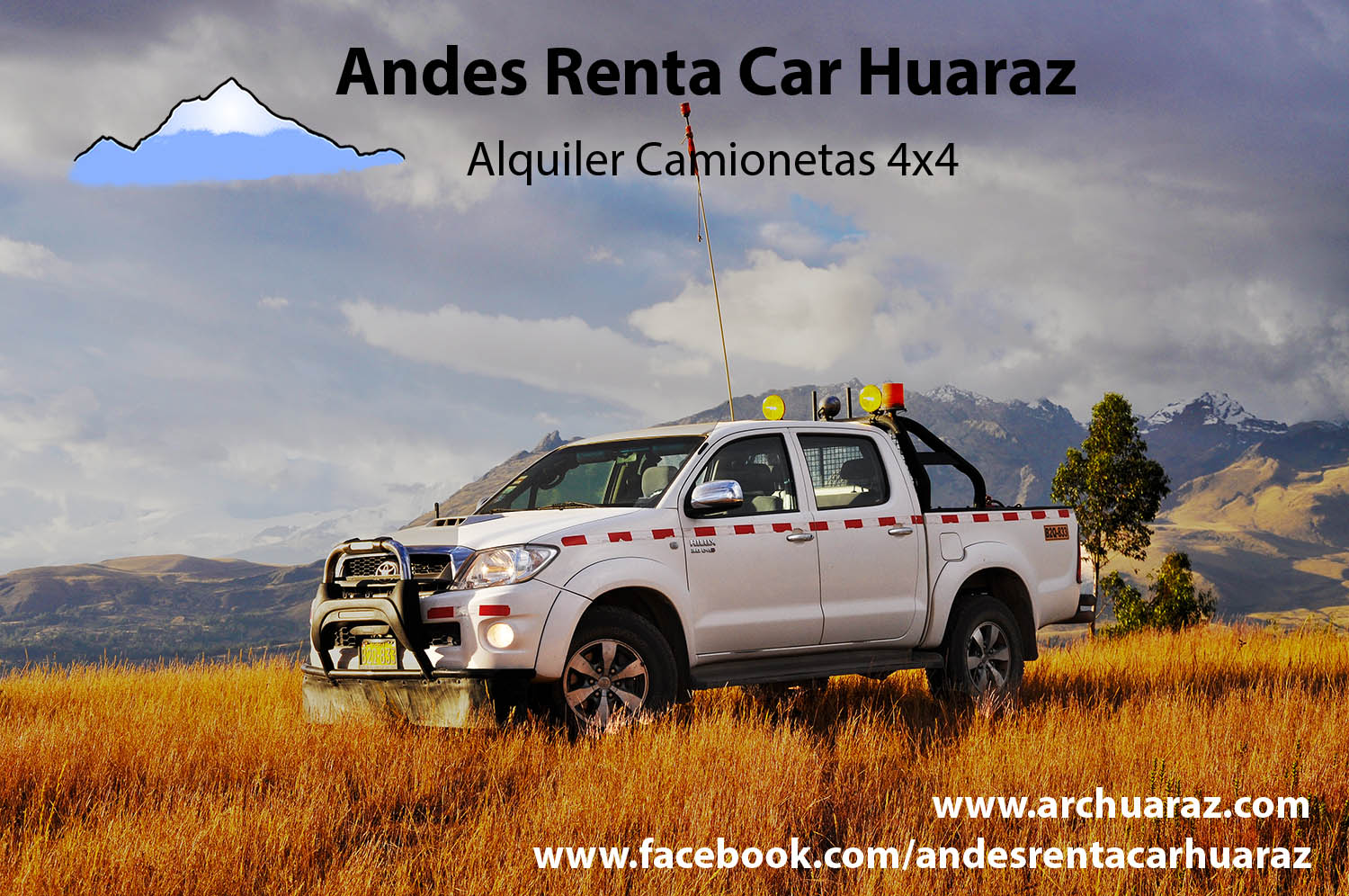 Alquilar coche Huaraz