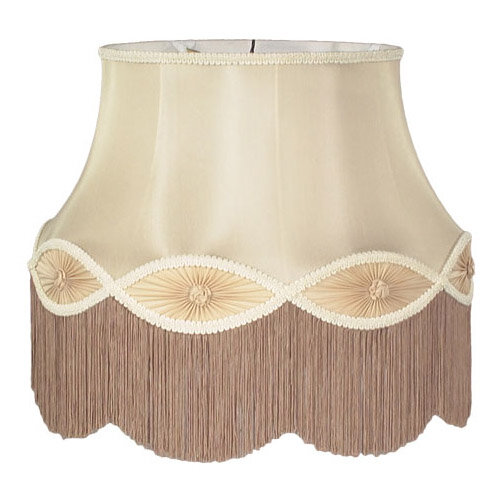 Floor Lamp Shade With Fringe, Silk Lamp Shades For Floor Lamps
