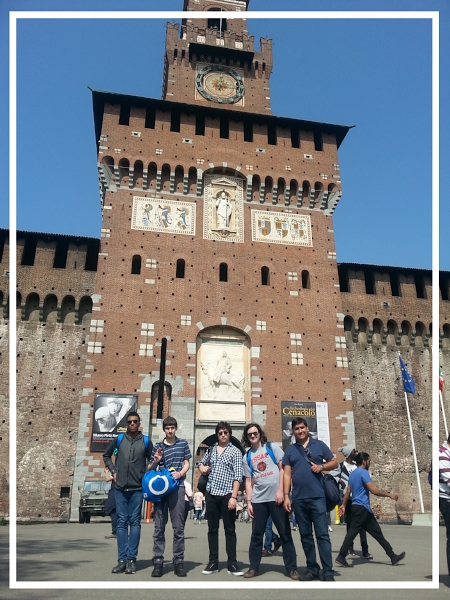 Sforza Castle, Milan, Italy