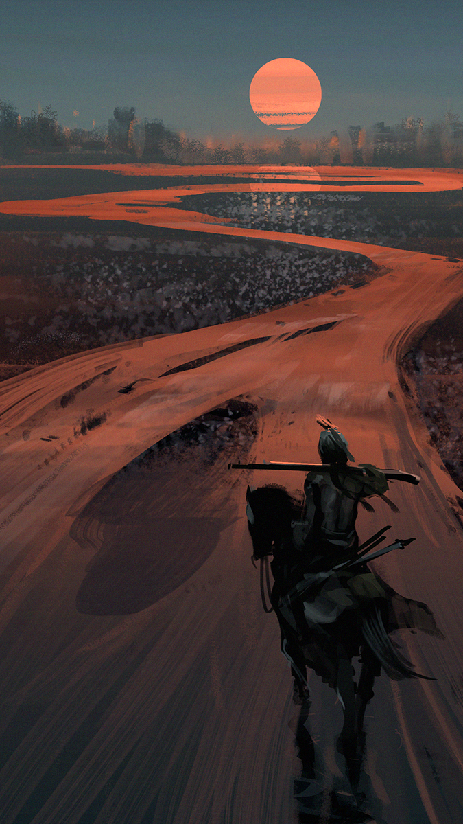 "Burning River"