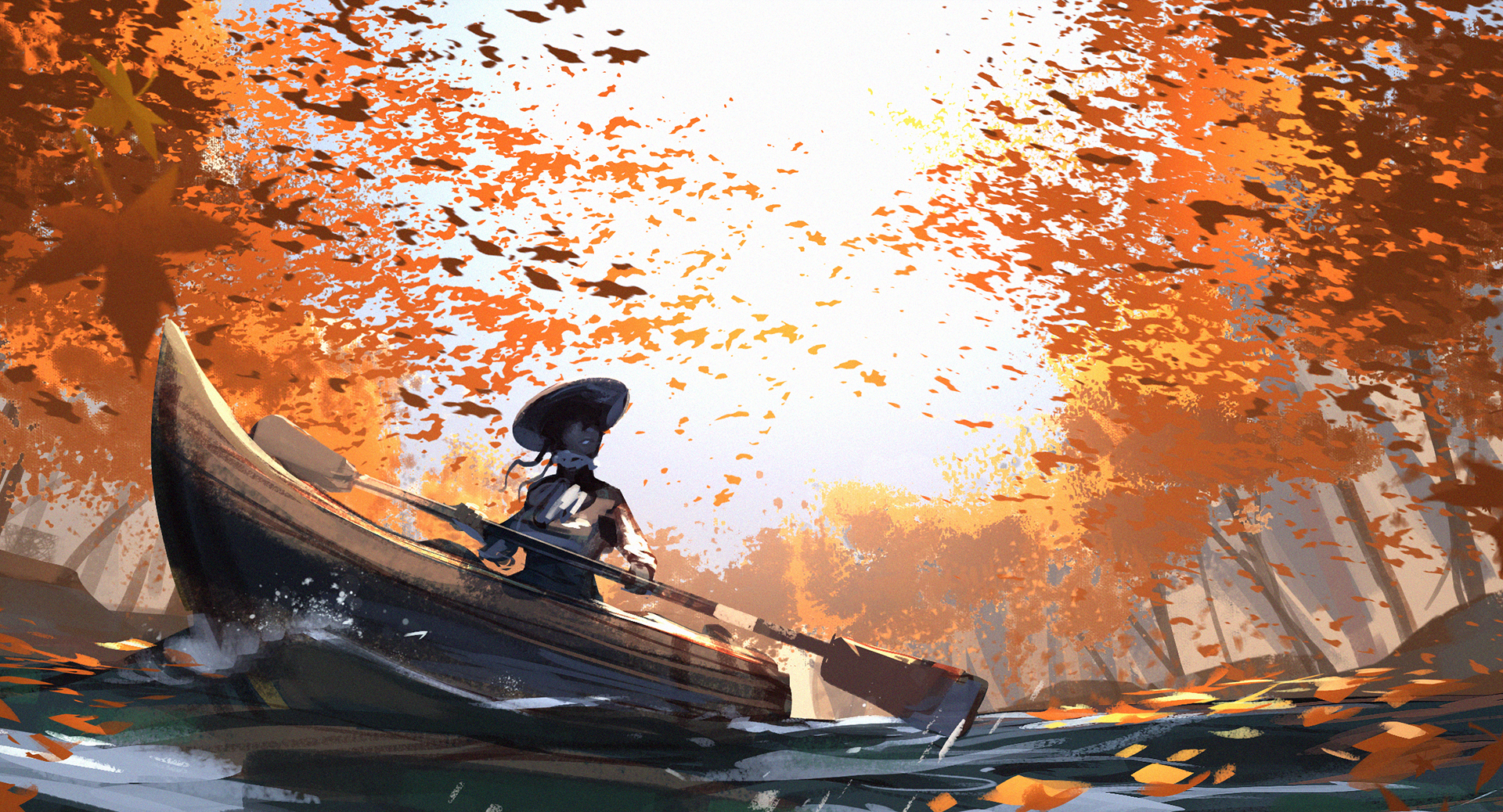 "Burning River"