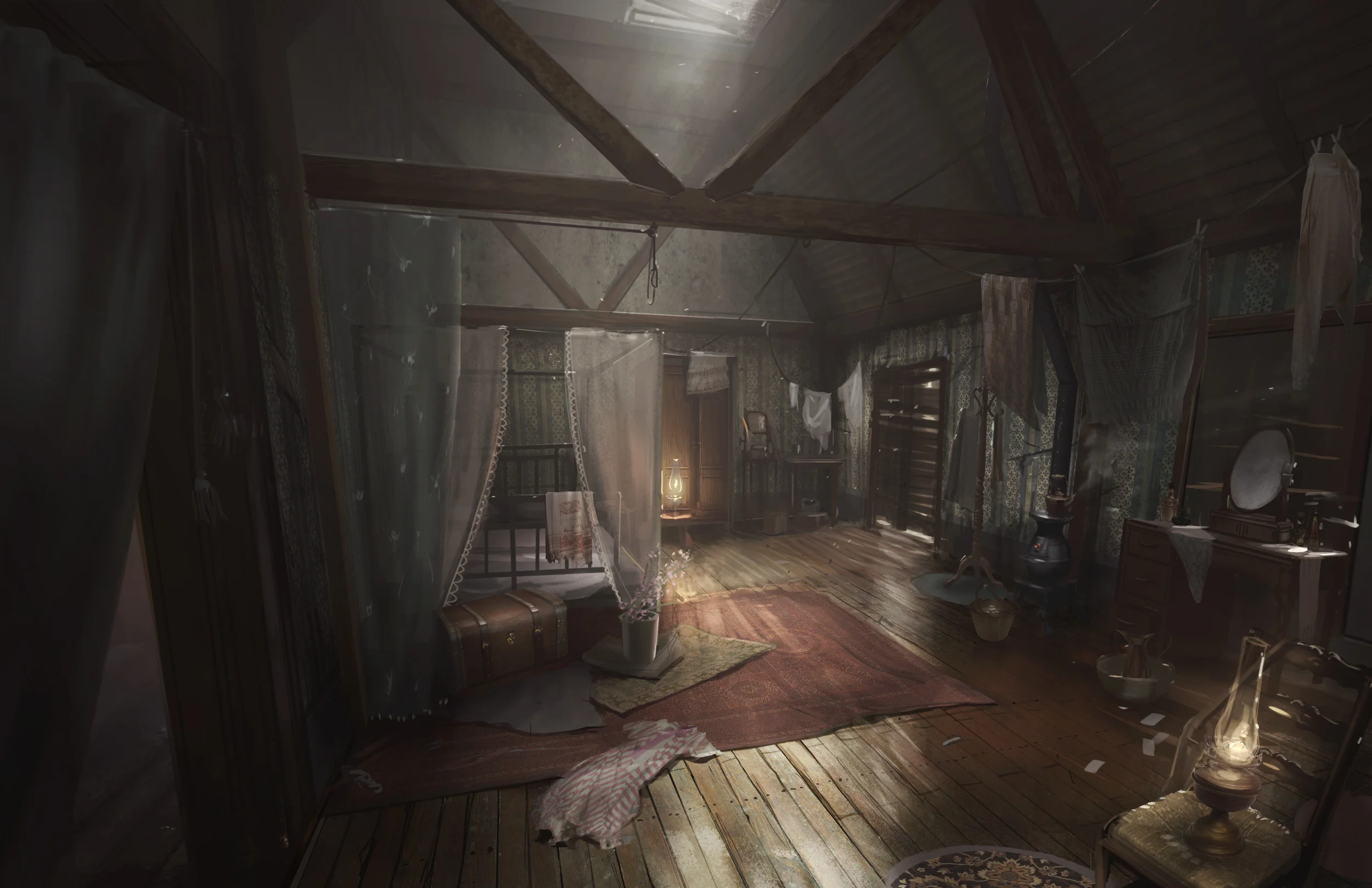 Whitechapel Brothel room