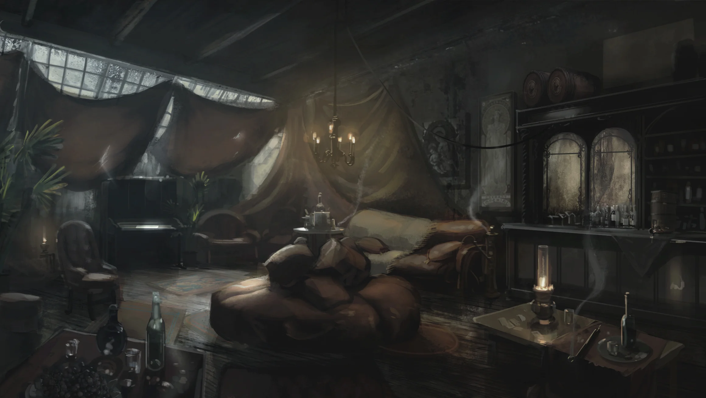 Whitechapel Brothel early visual slice