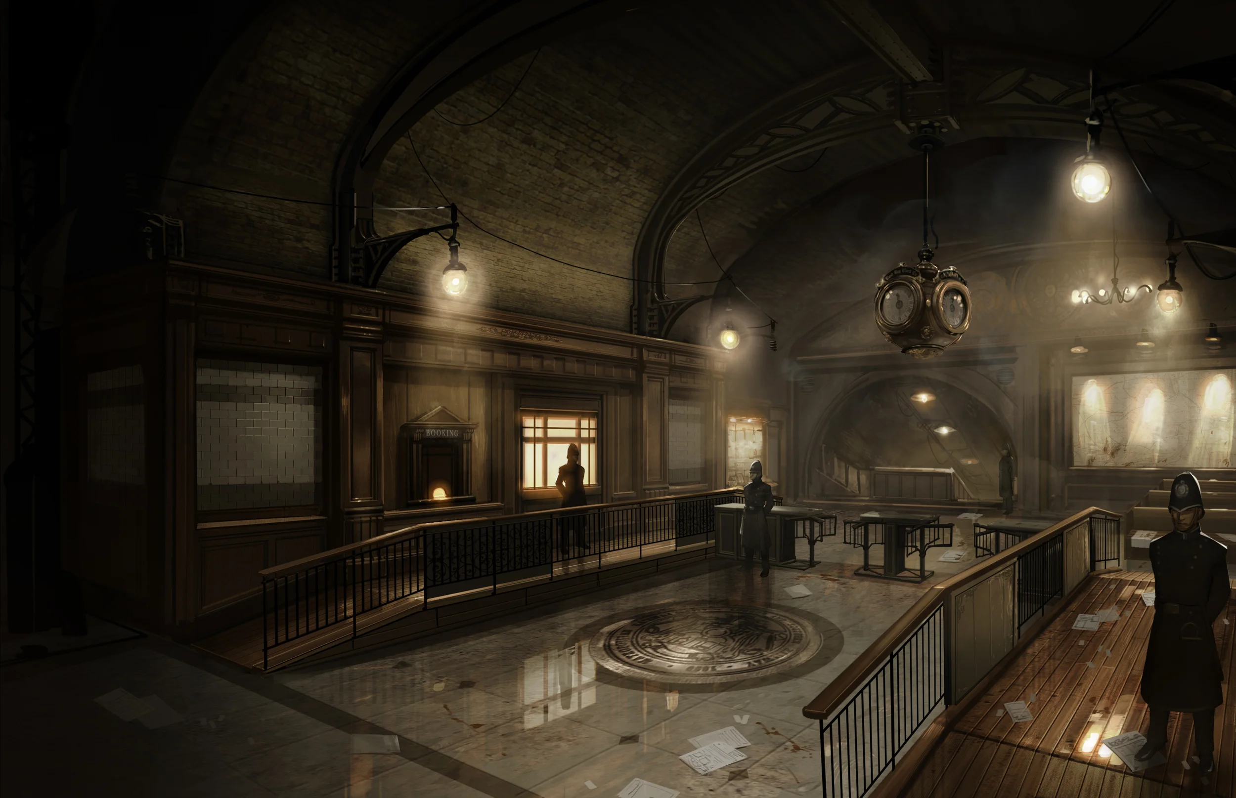 Underground lobby