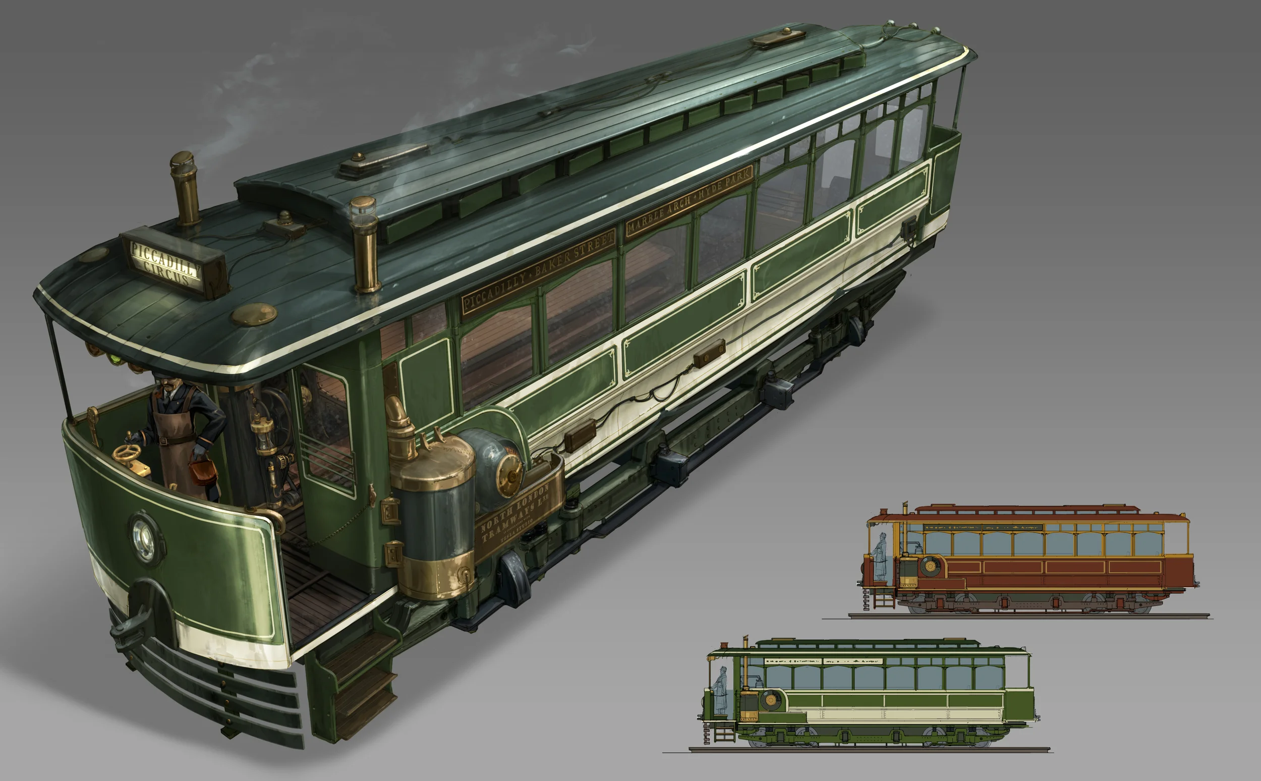 Early tramway design