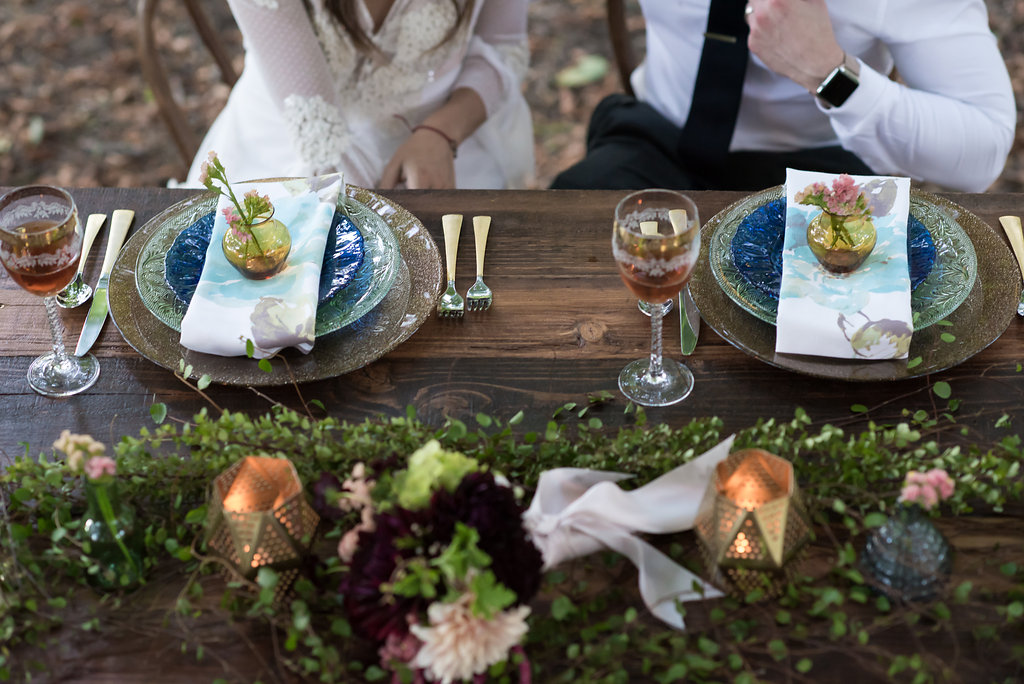 Styled sweetheart table by us - photo by Heidi Heaphy