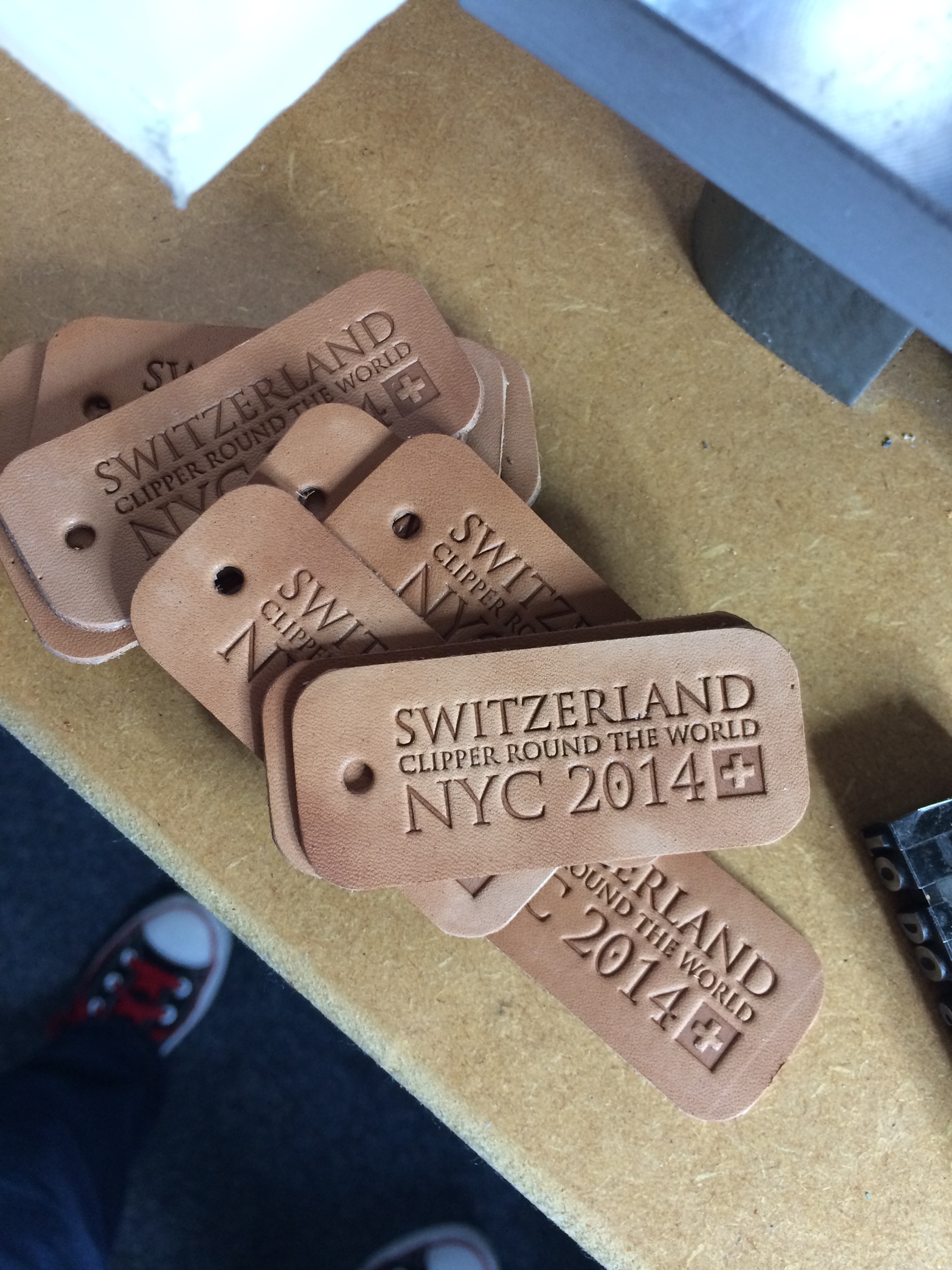 Embossed with logo ©FizzArrow