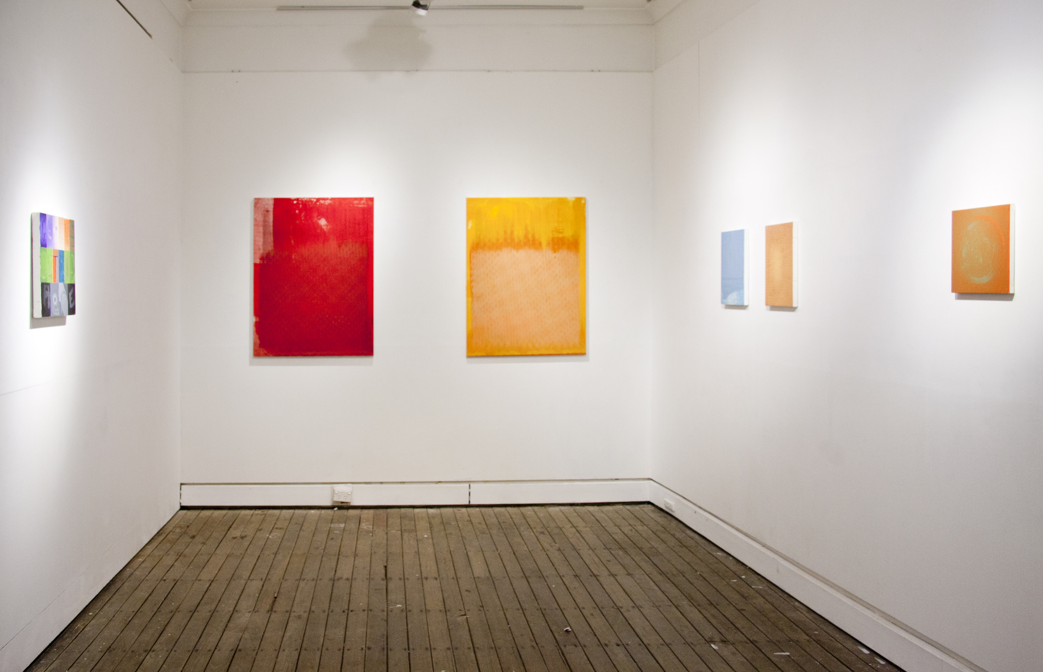  Installation shot of  Looped &nbsp;by James Lieutenant, presented at Gaffa Gallery (Sydney) in July 2014. 