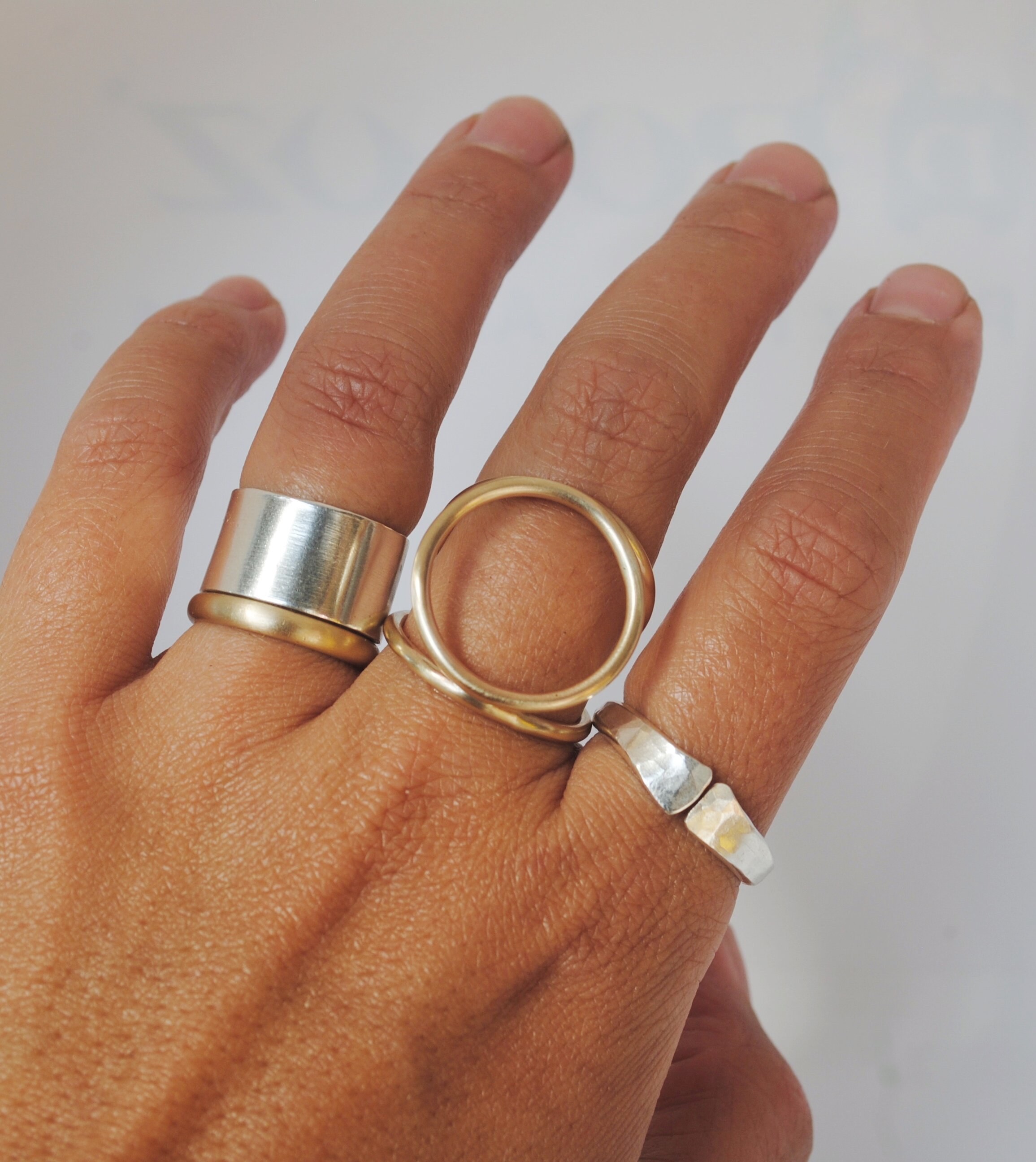 sterling silver mens ring bone texture.JPG