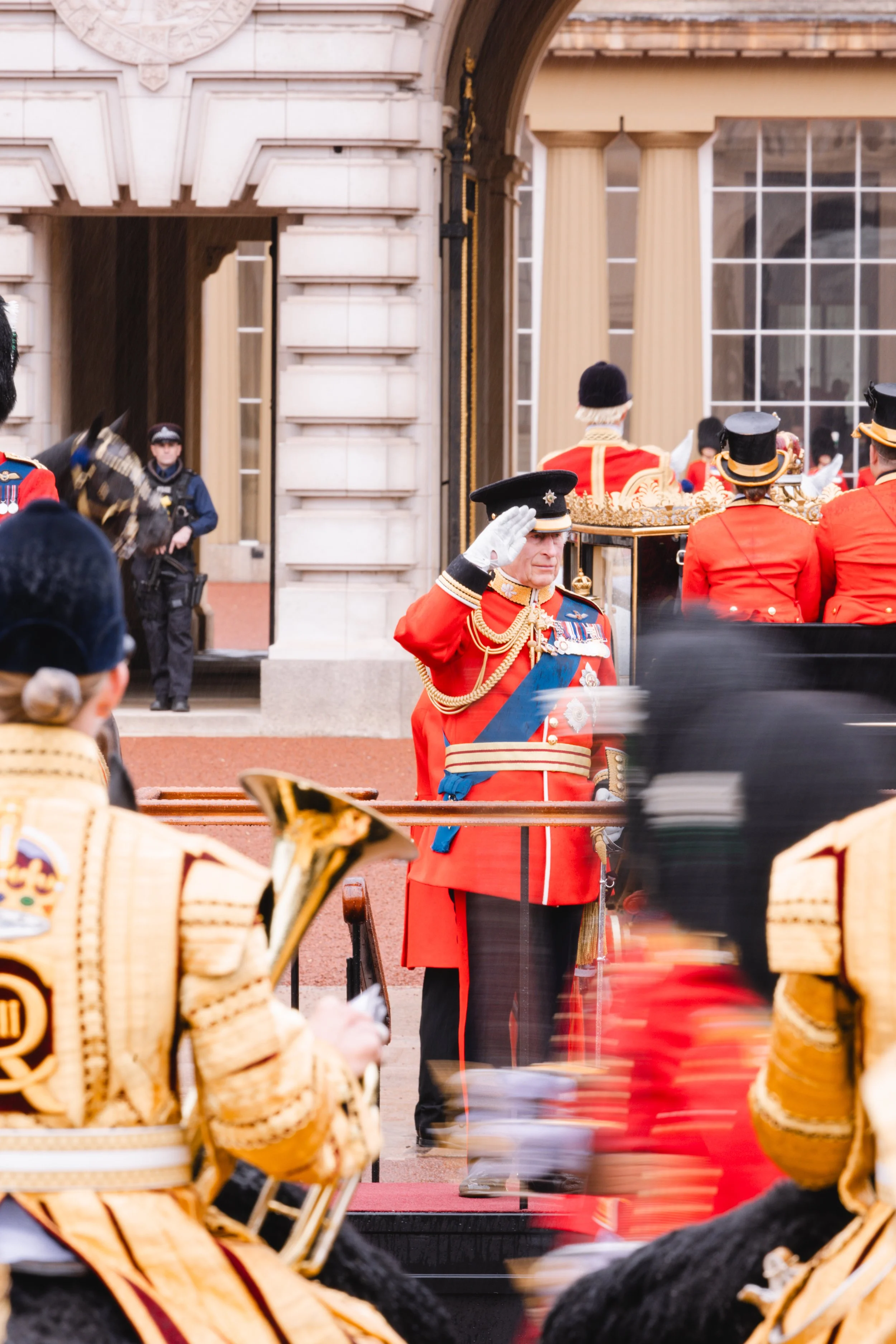 Trooping the Colour 2024 -  His Majesty King Charles III