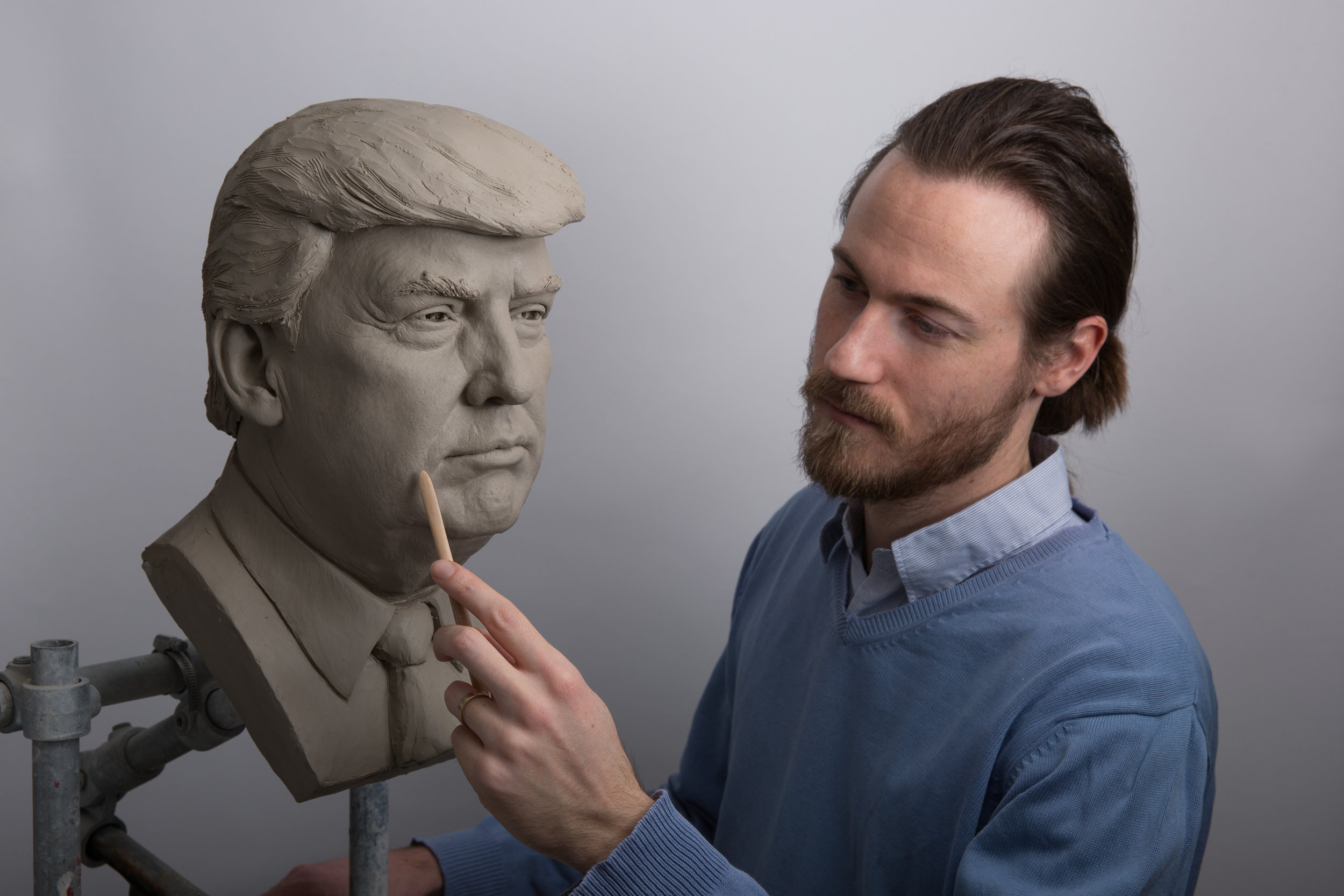 Sculpting with Clay - The Portrait