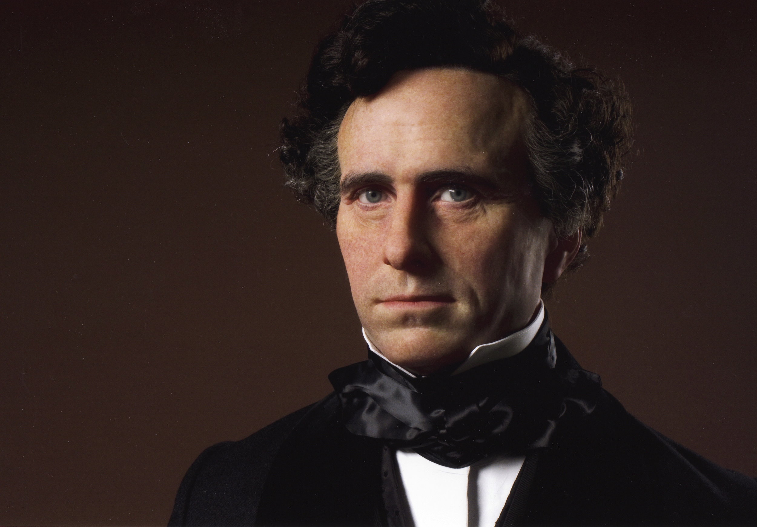 Franklin Pierce waxwork portrait