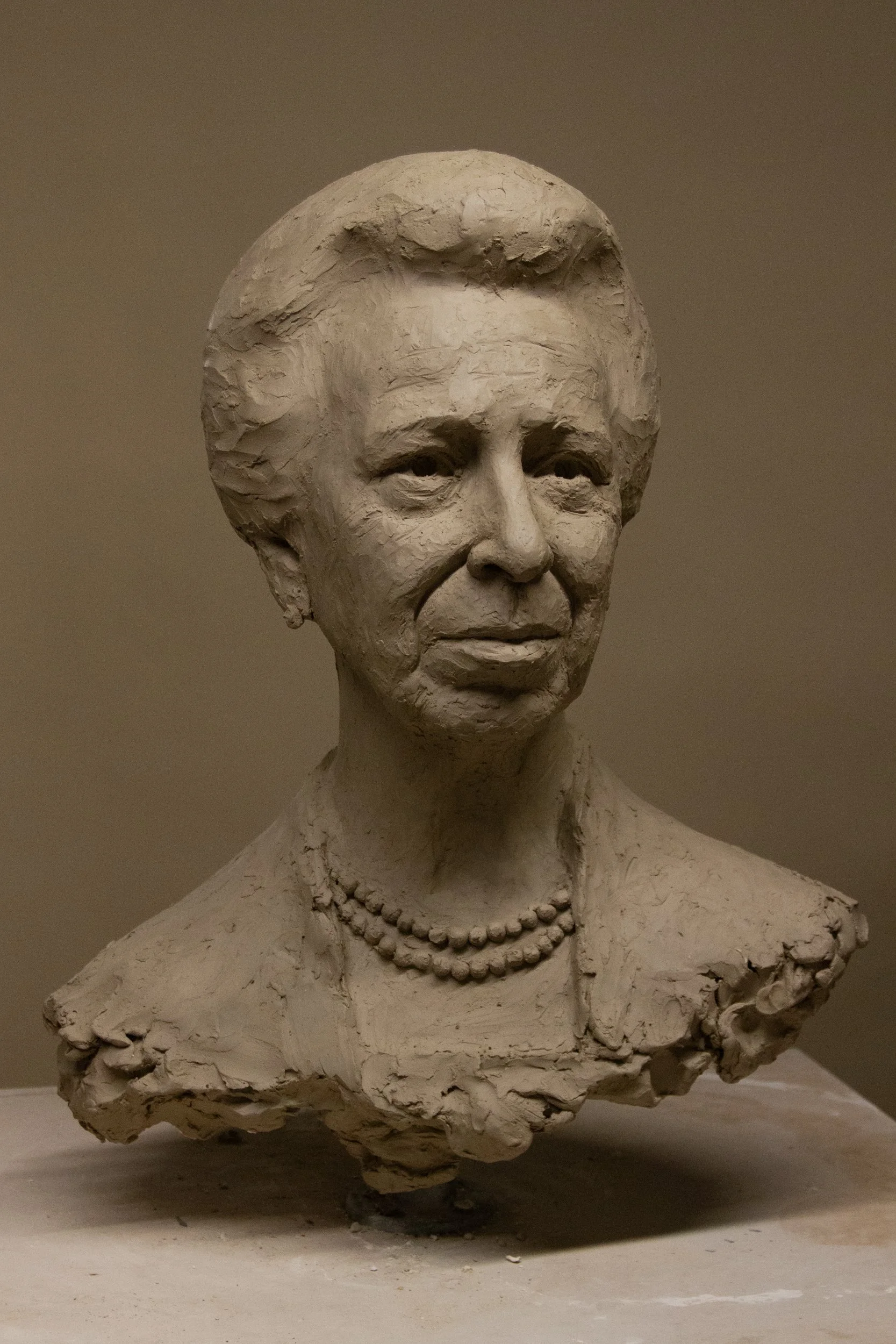 Princess Anne, clay for bronze